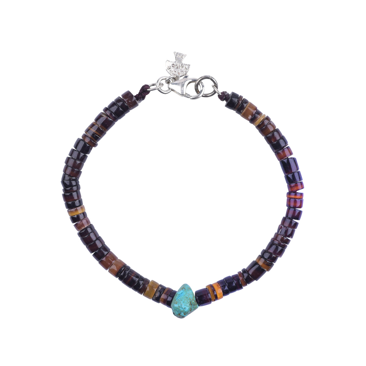 Blacklip Shell Heishi Bracelet