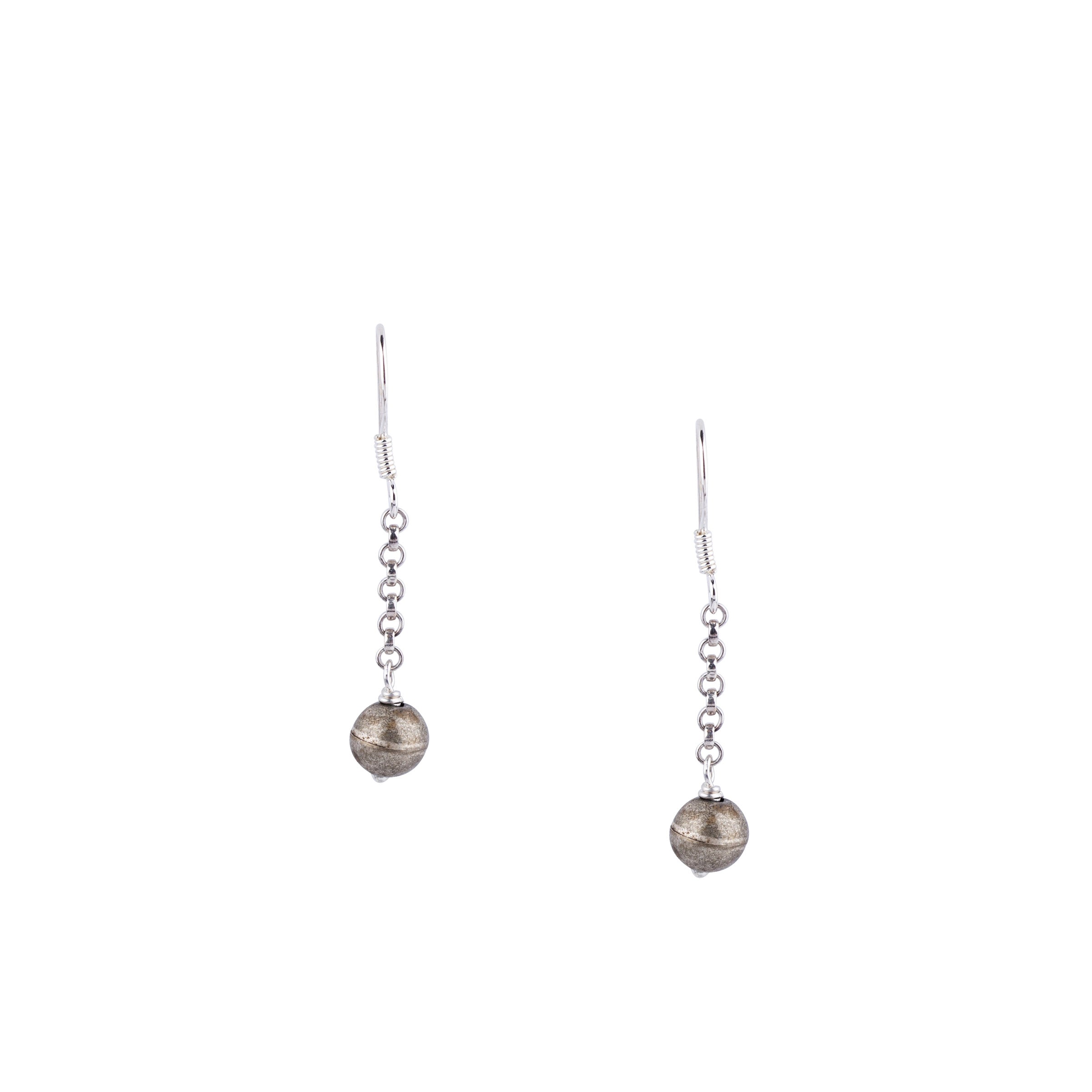 Oxidized Orbit Earrings
