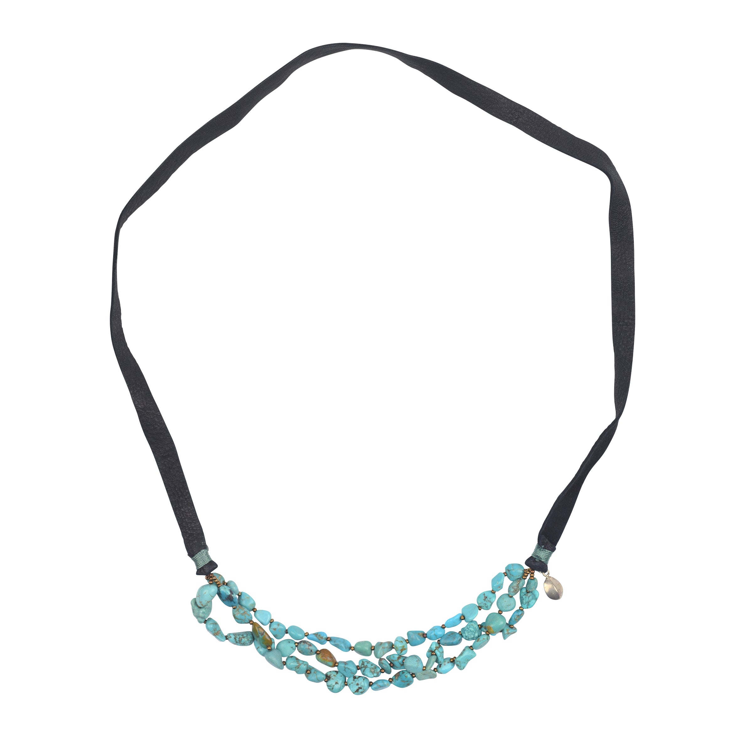 Turquoise Trilogy Necklace
