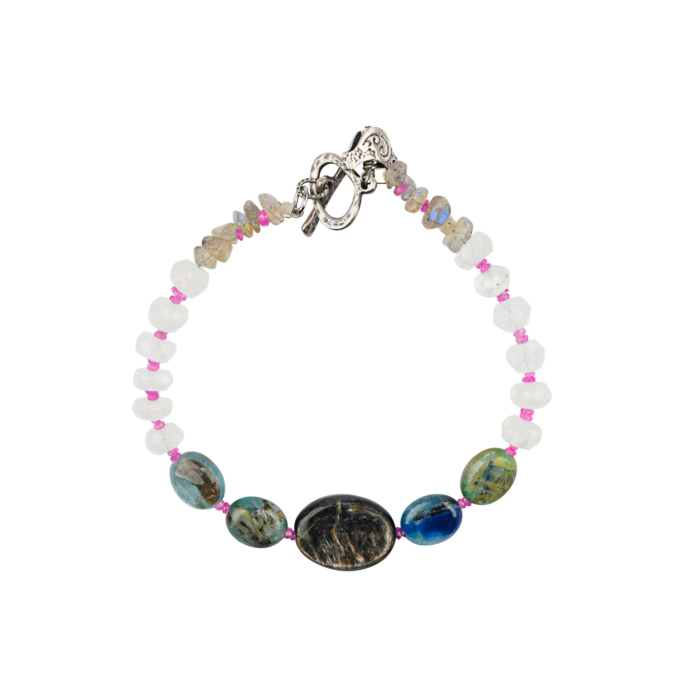 Graduated Kyanite Bracelet