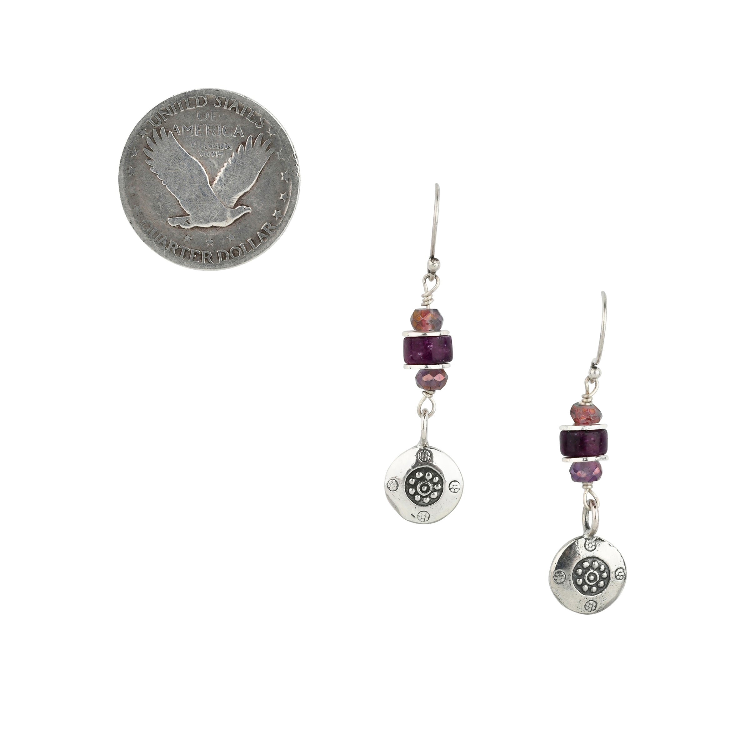 Painted Desert Drop Earrings
