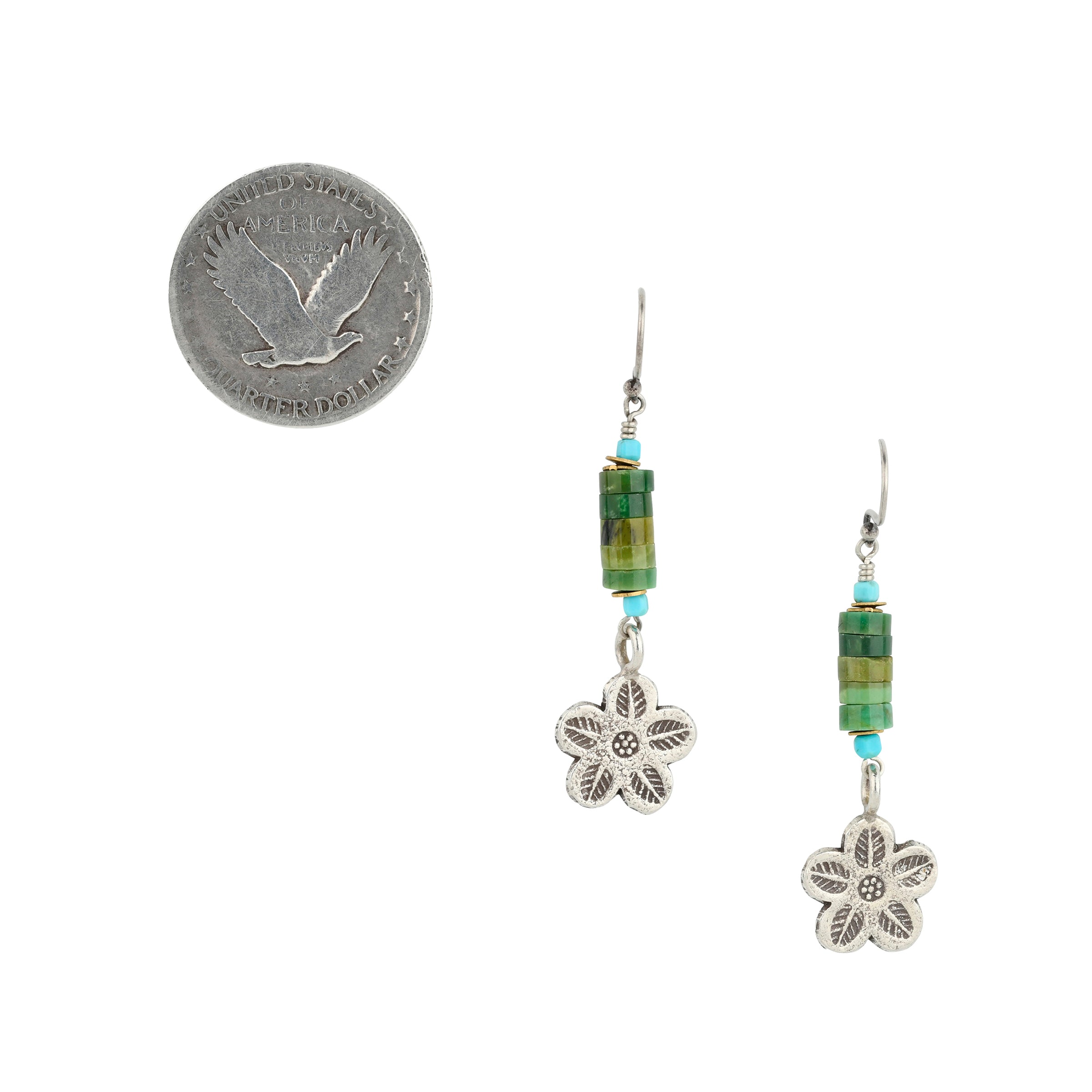 Rio Floral Drop Earrings