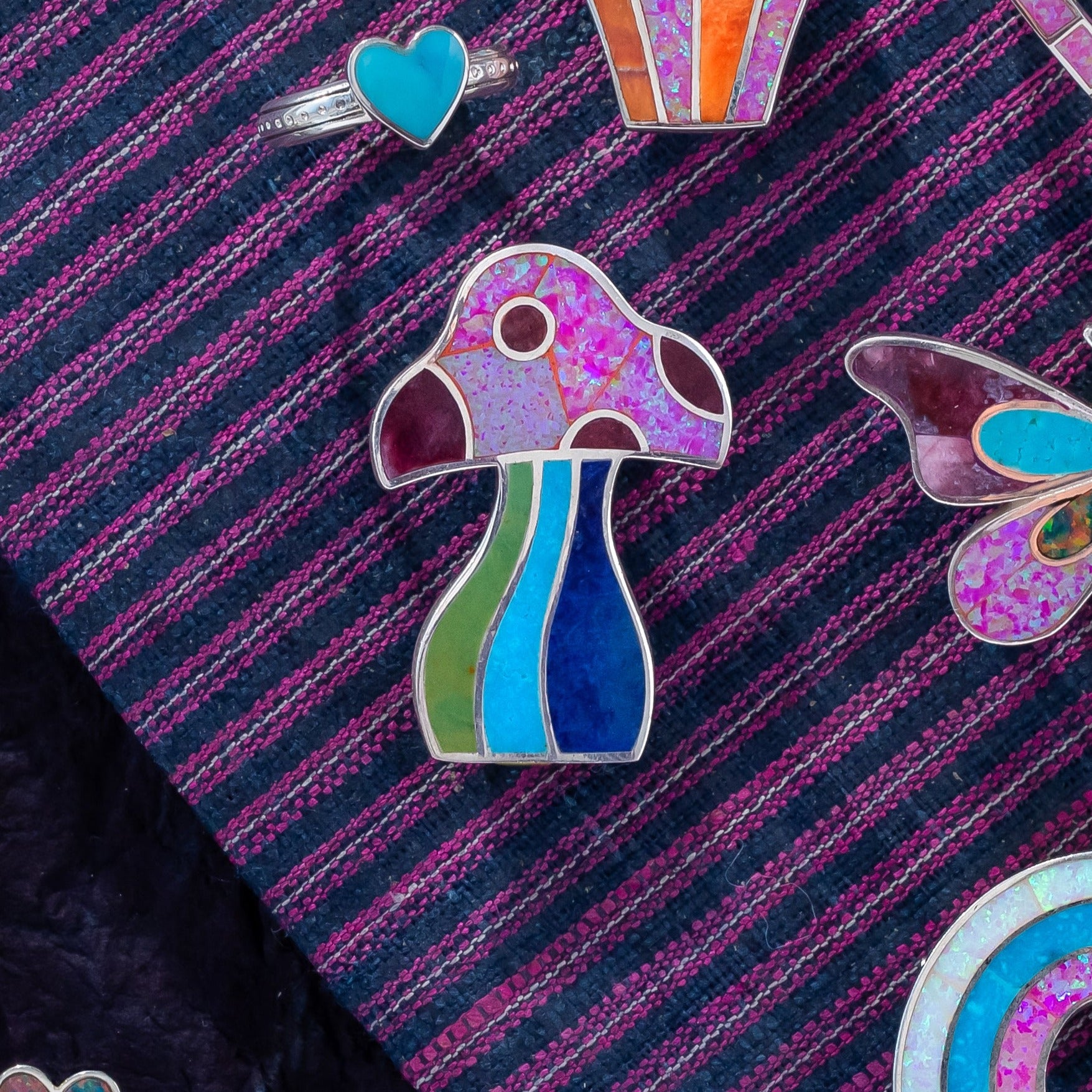 Mushroom Pin