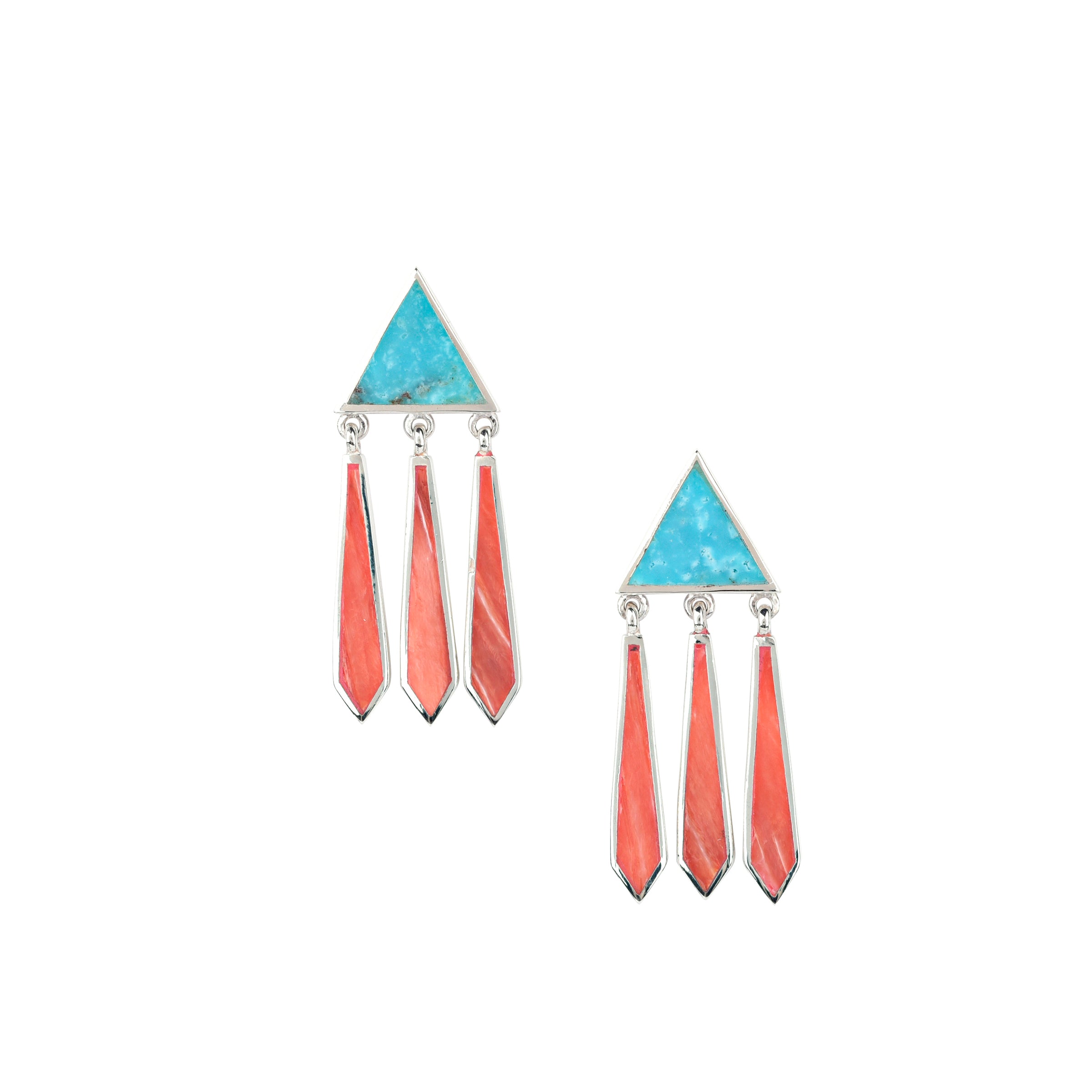 Pyramid Earrings