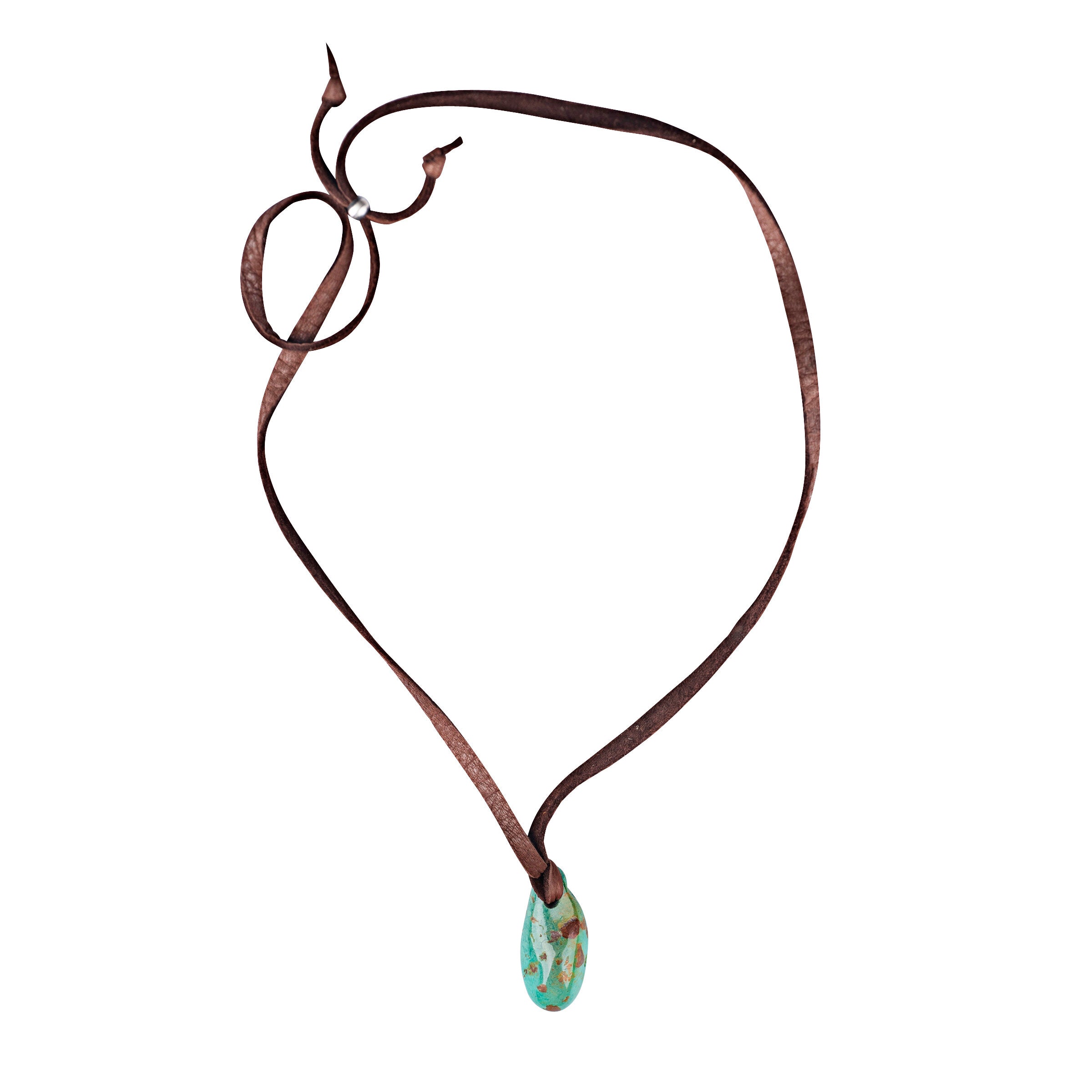 Jennifer Medina Turquoise Pendant Necklace