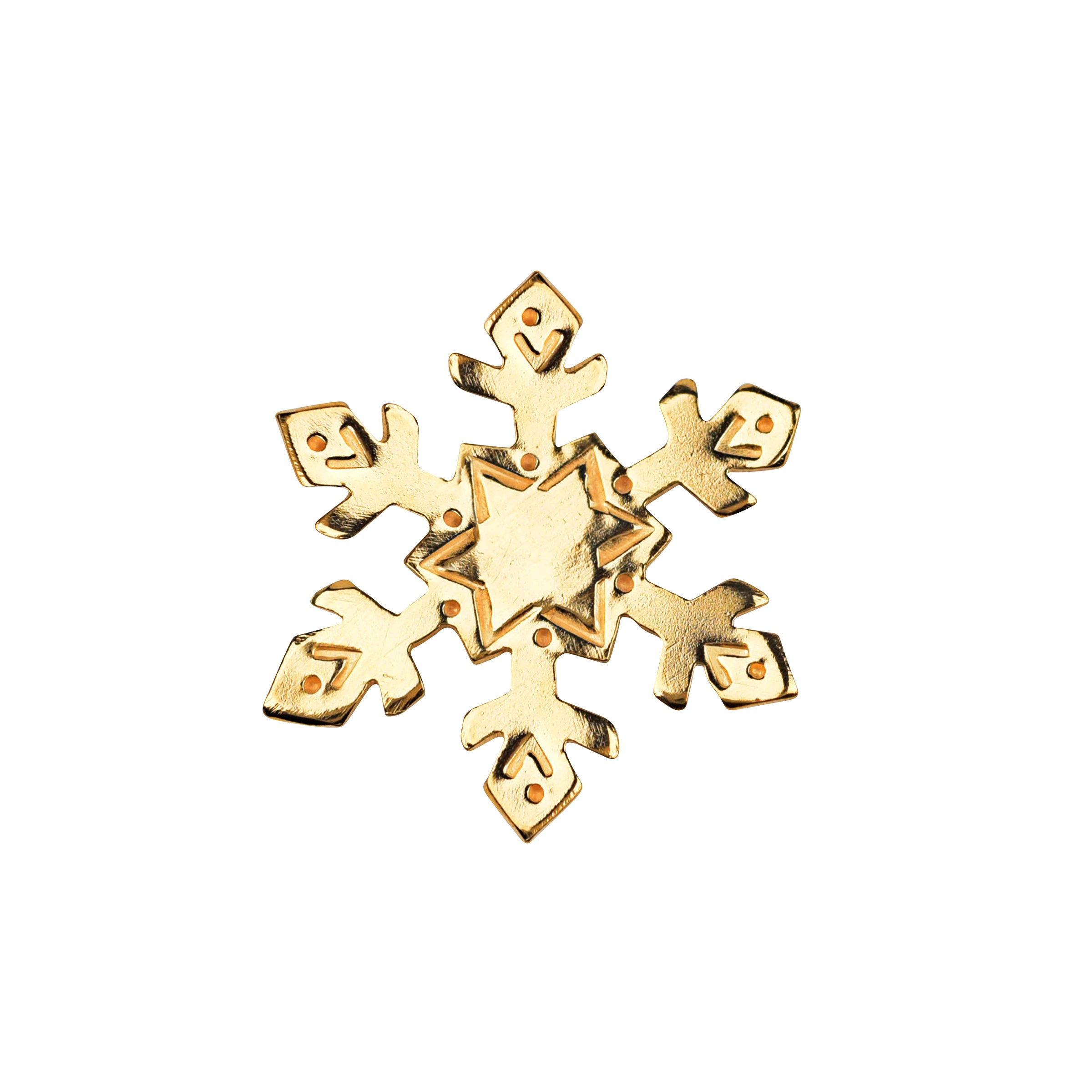Joe Eby Snowflake Pin