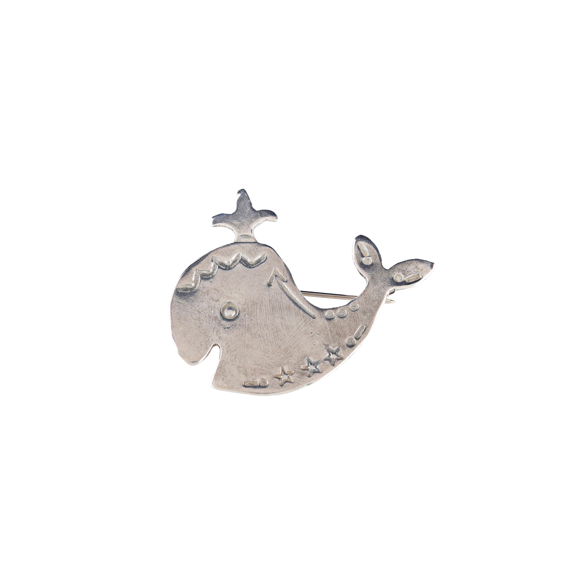 Joe Eby Happy Whale Pin