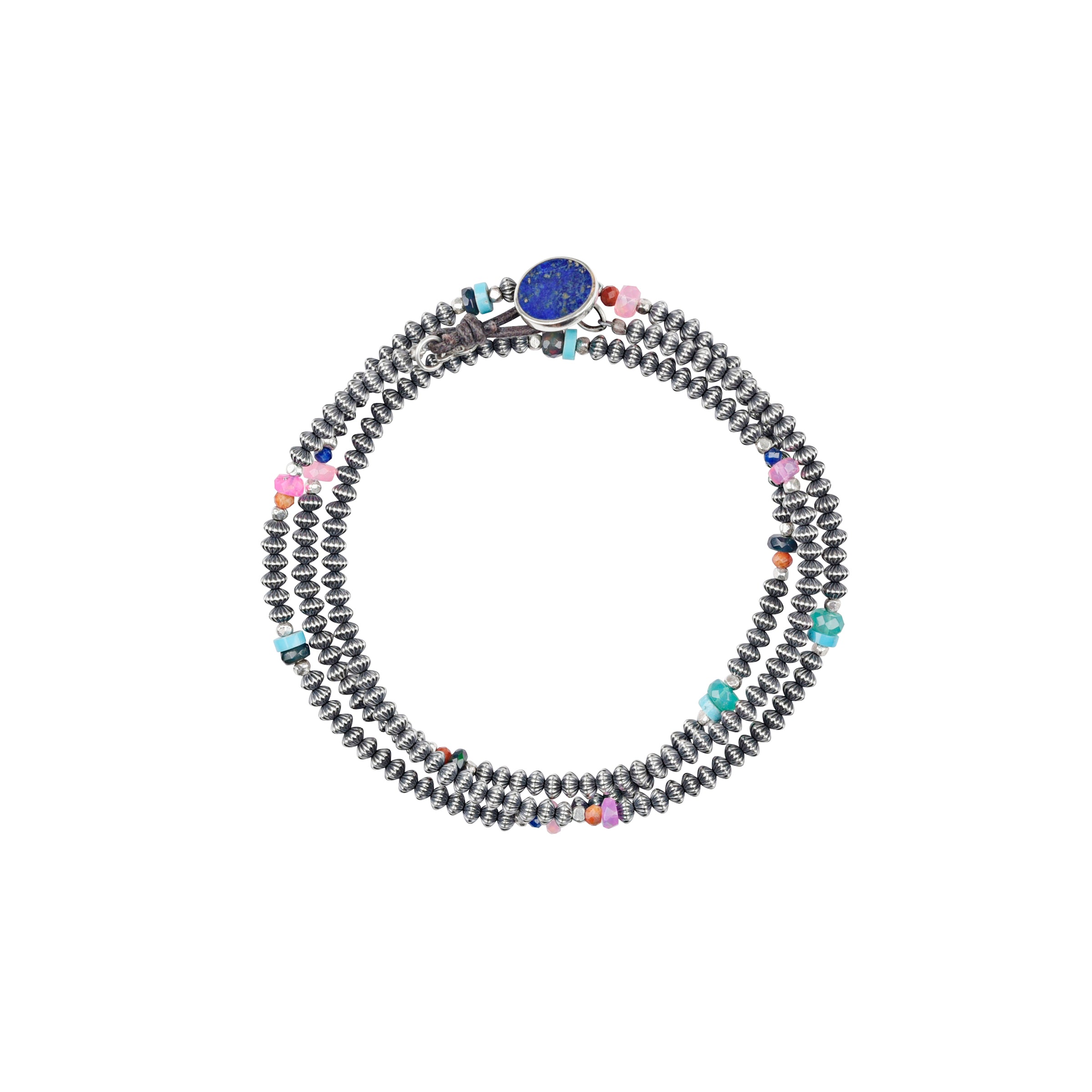Silver Garden Wrap Bracelet