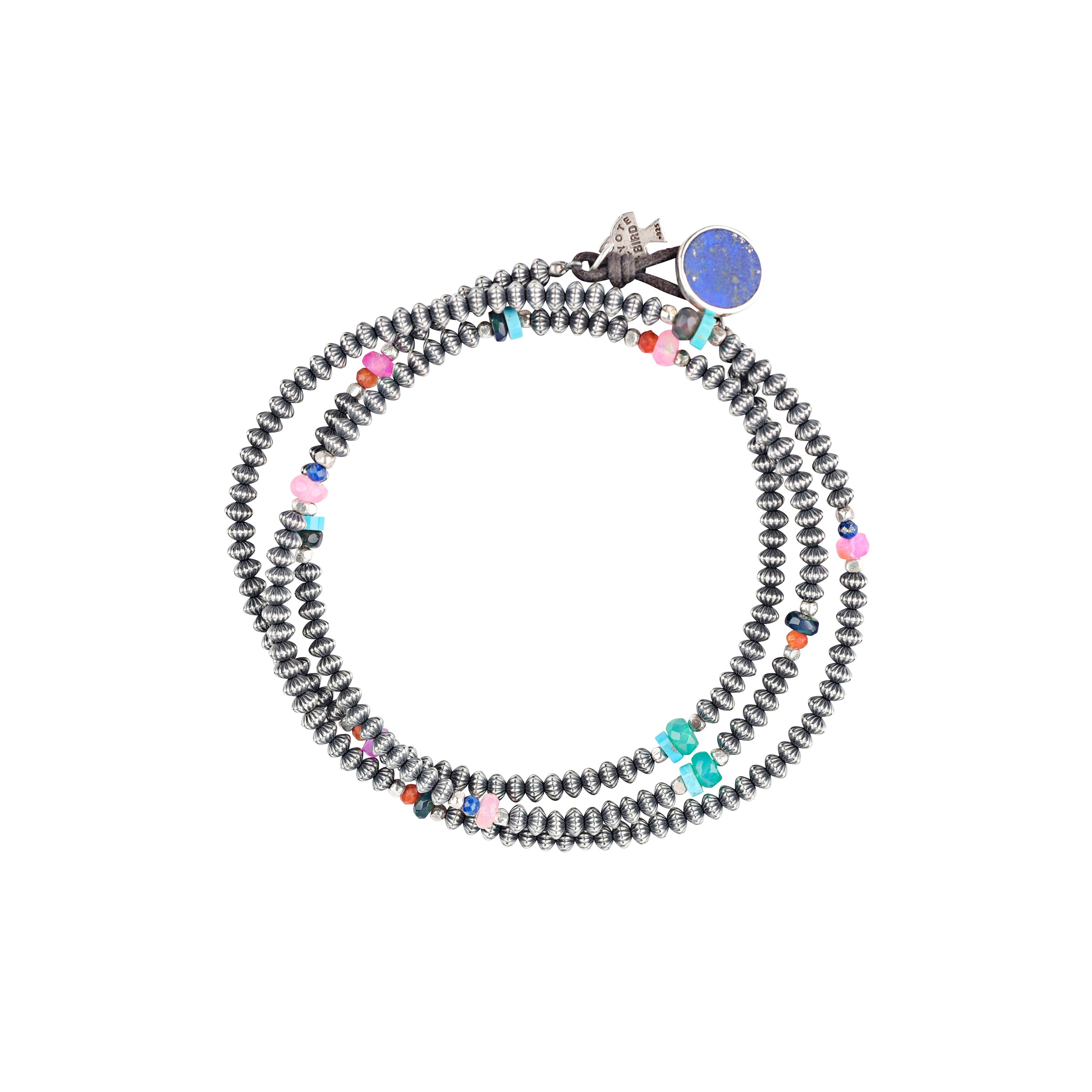 Silver Garden Wrap Bracelet
