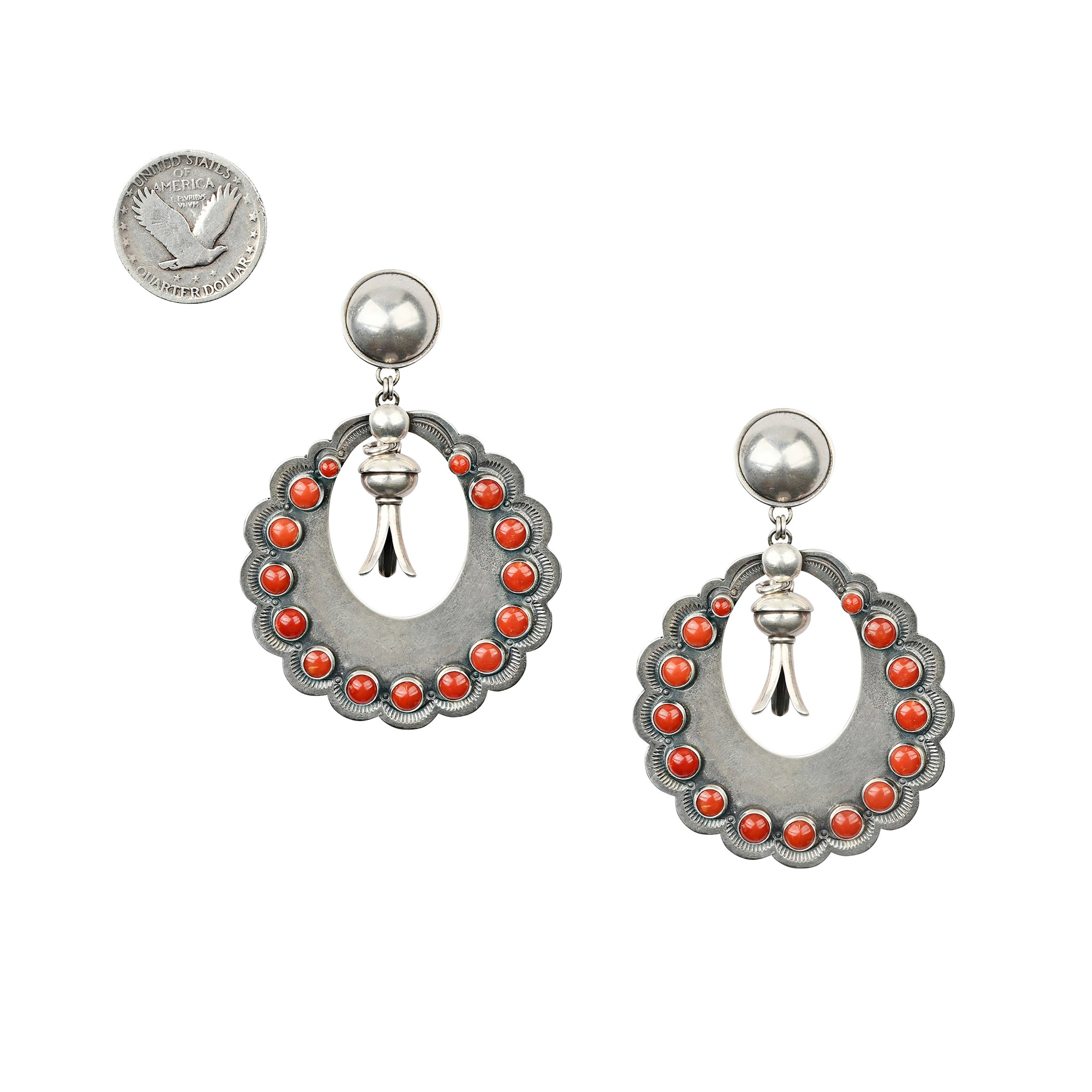 Dennis Hogan Turquoise Eclipse Earrings