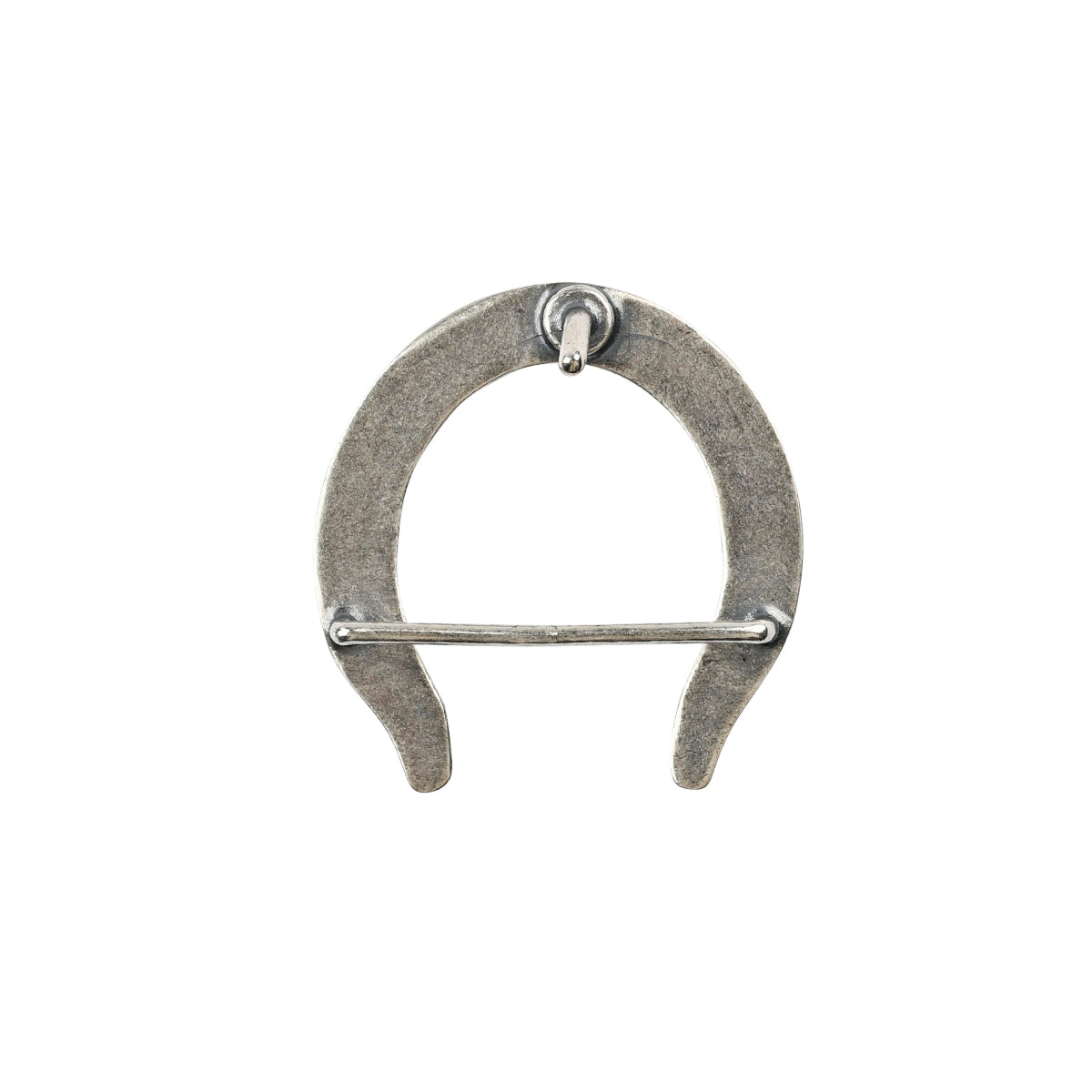 Sterling silver Horseshoe belt buckle back