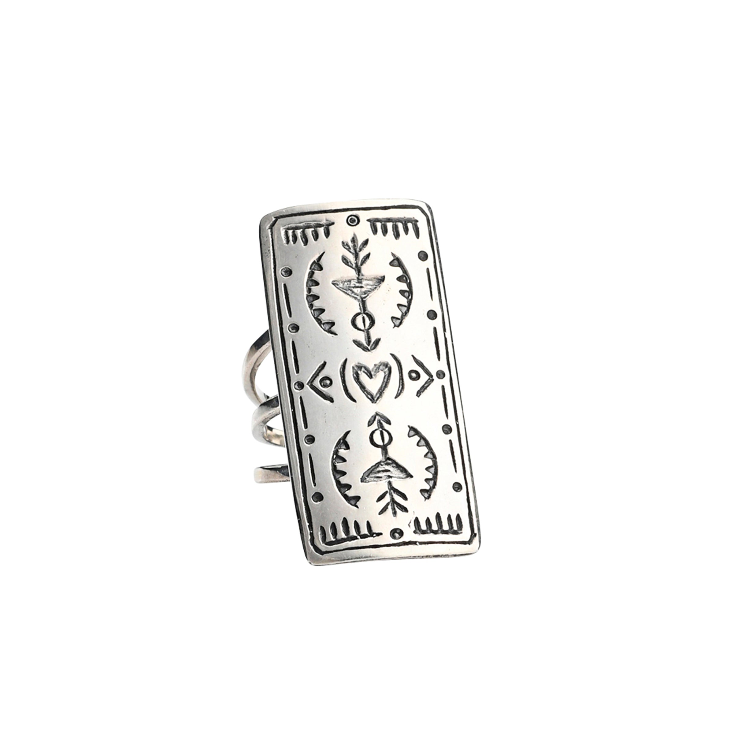 Valentine Shield Ring