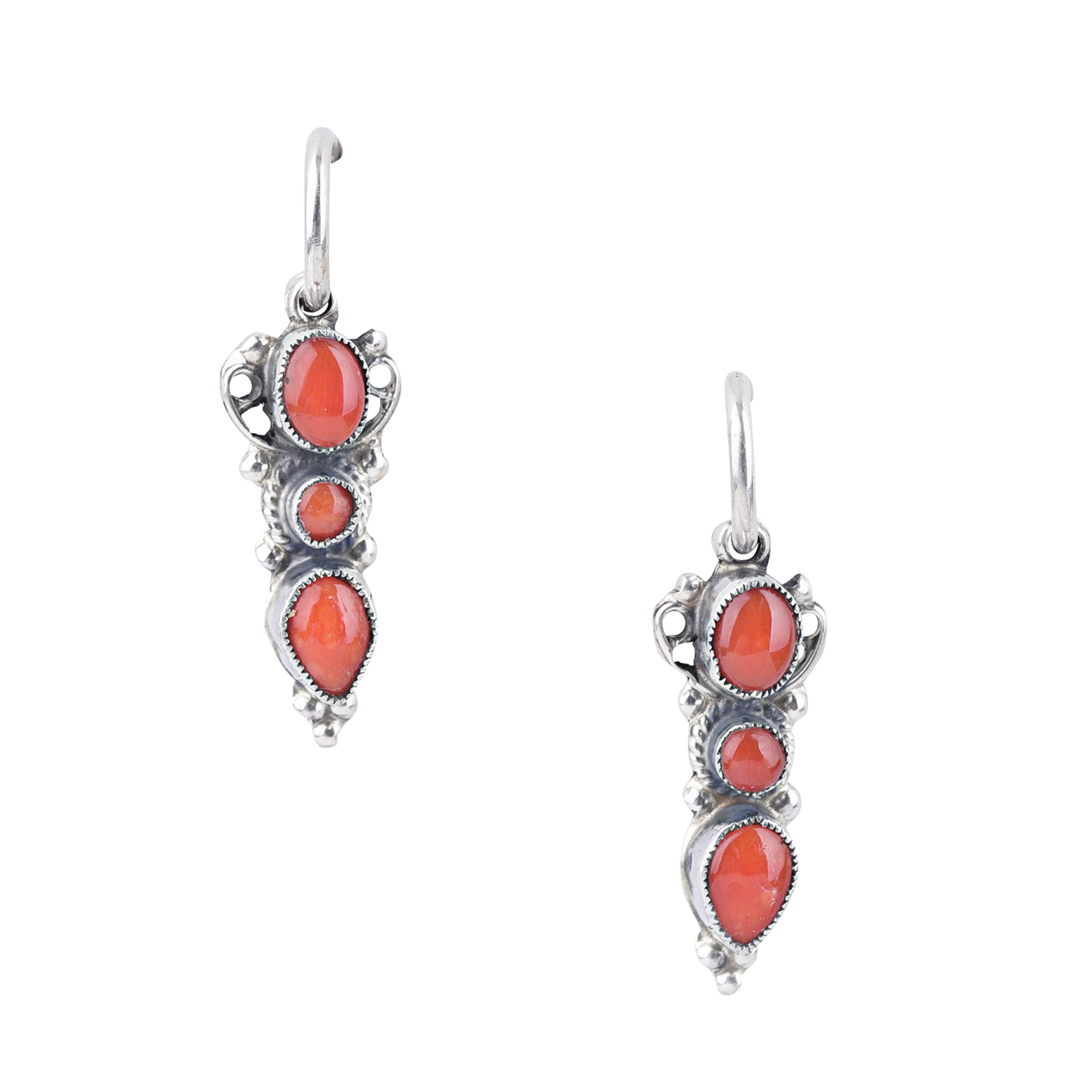 Leo Feeney Coral Row Earrings