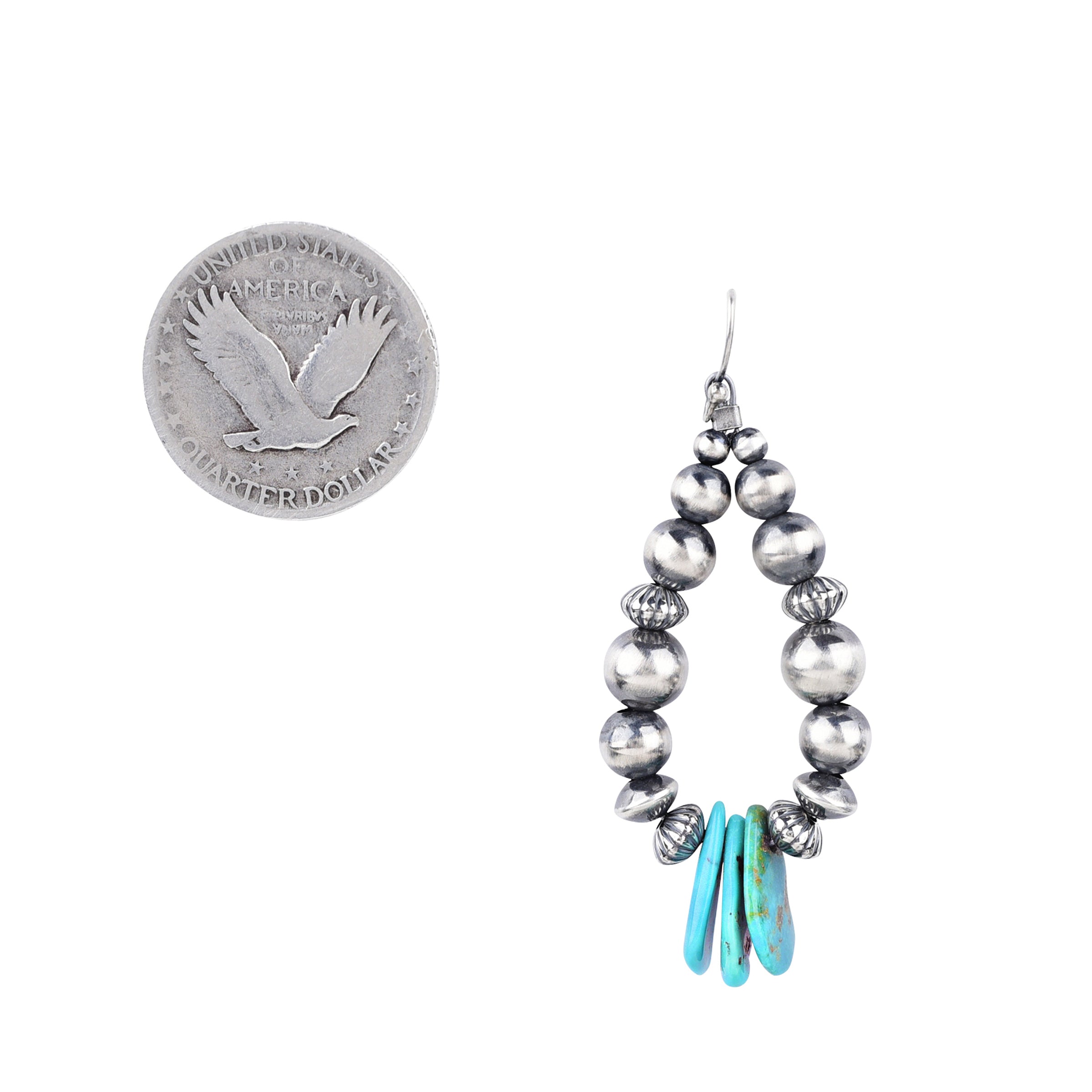Desert Pearl Dangle Earrings
