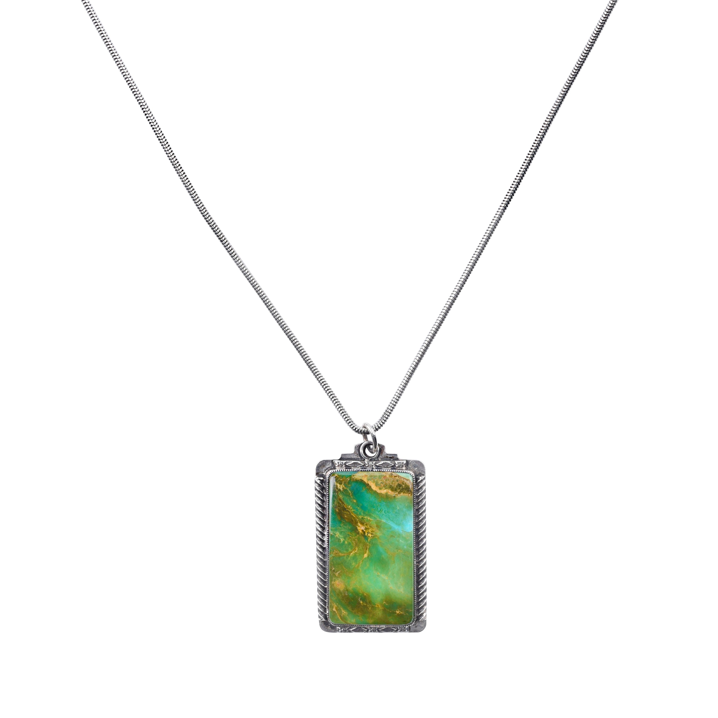 Aldrich Dog Tag Necklace