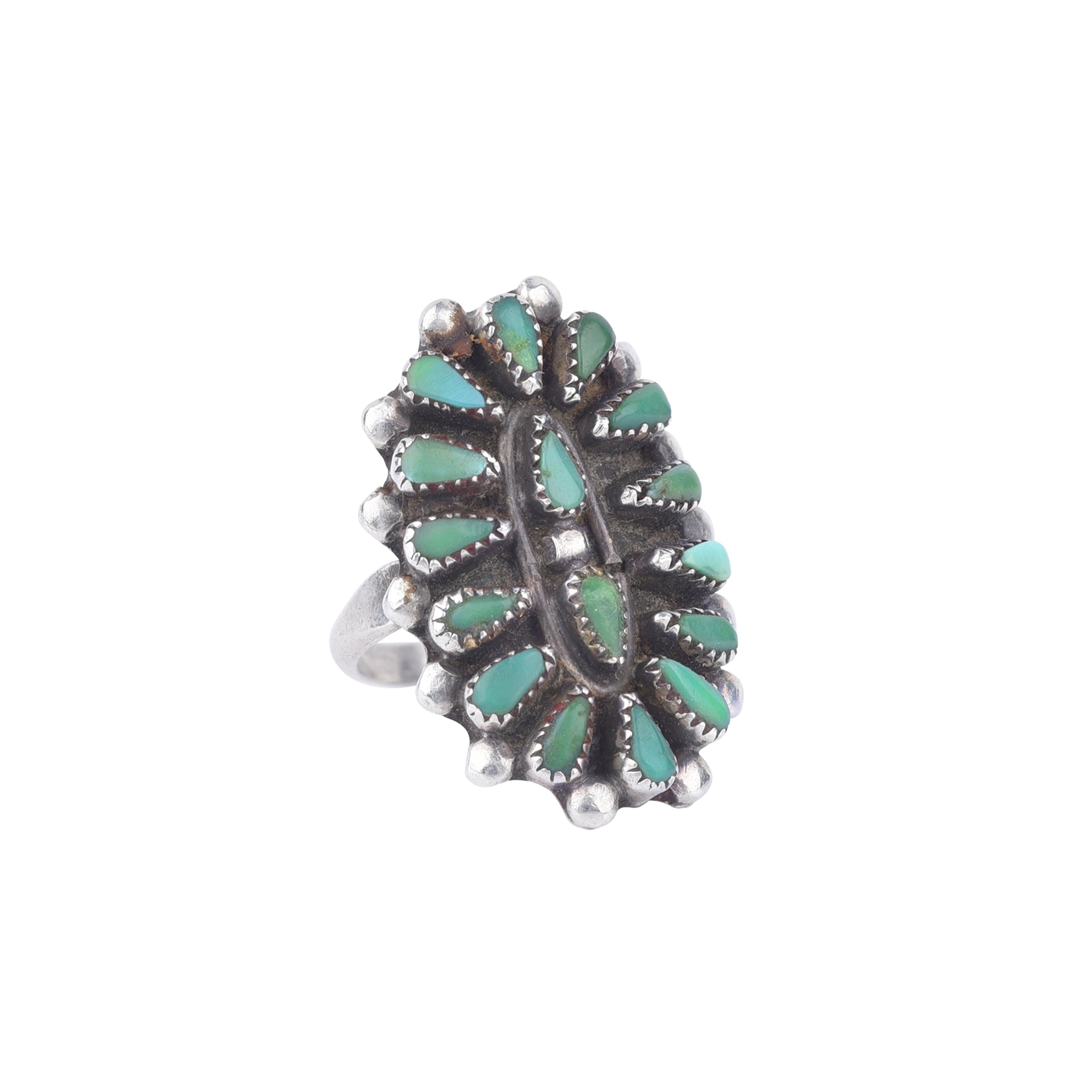 Vintage Petit Point Ring - Size 5