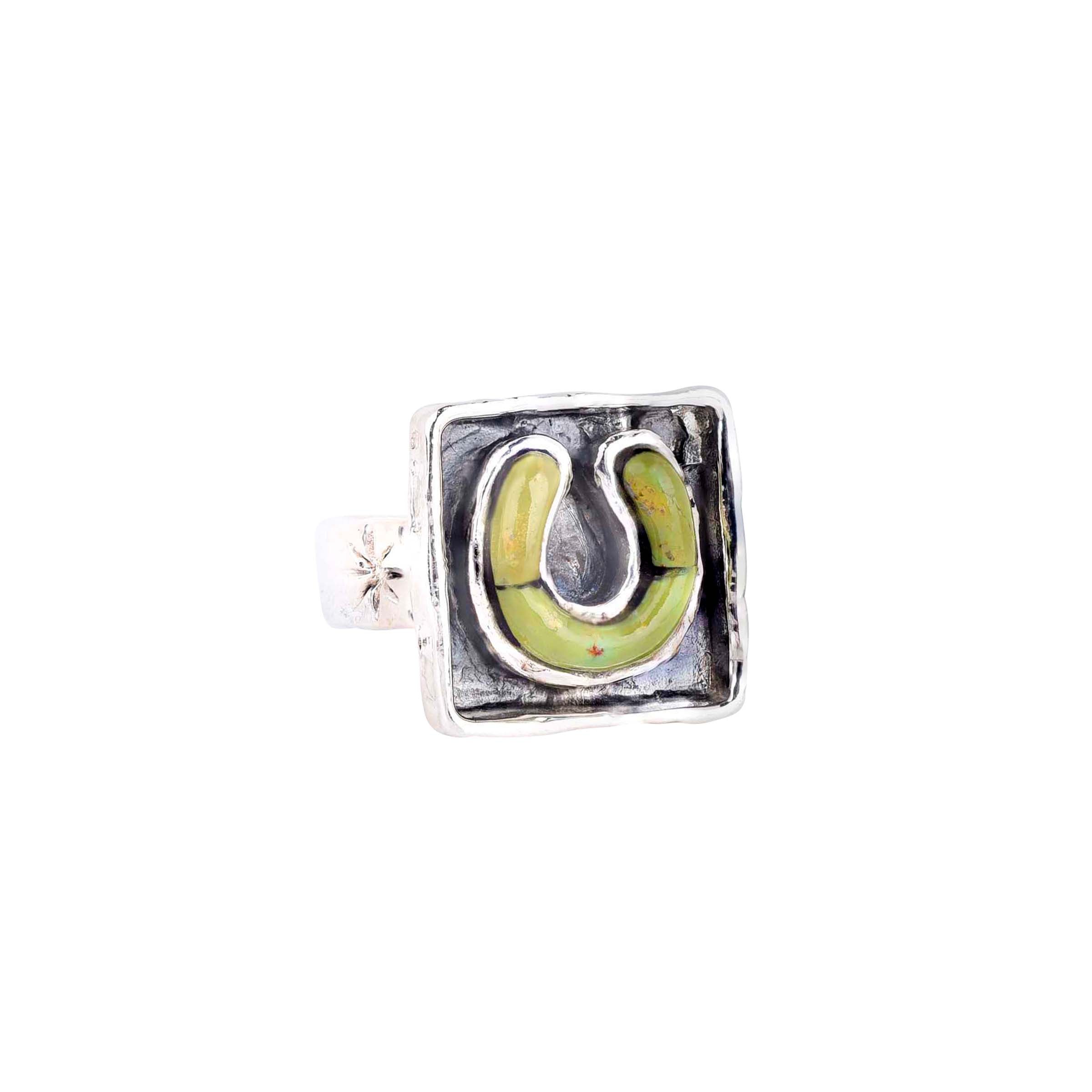 Horseshoe Signet Ring