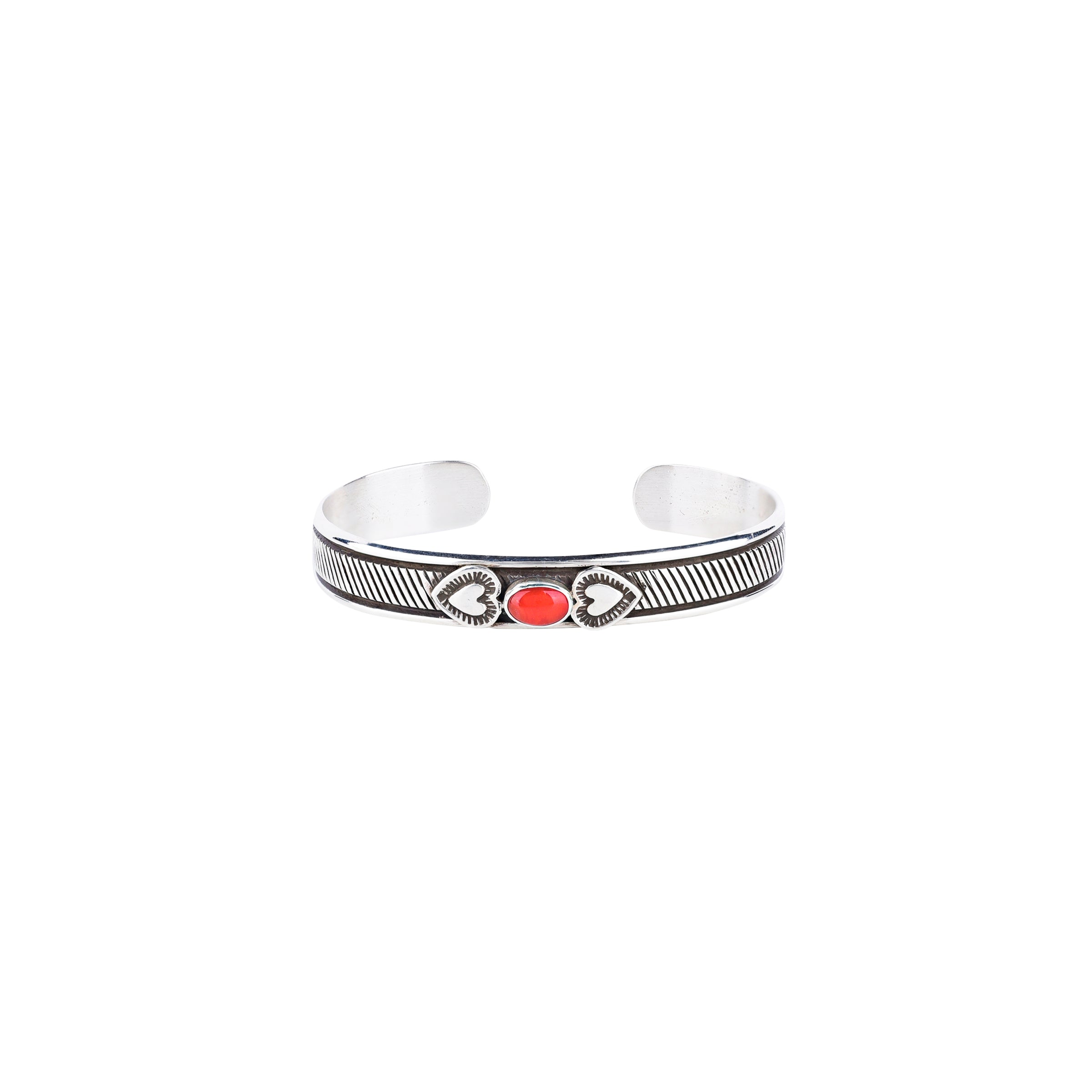 Karl Kee Nataani Coral Hearts Baby Cuff