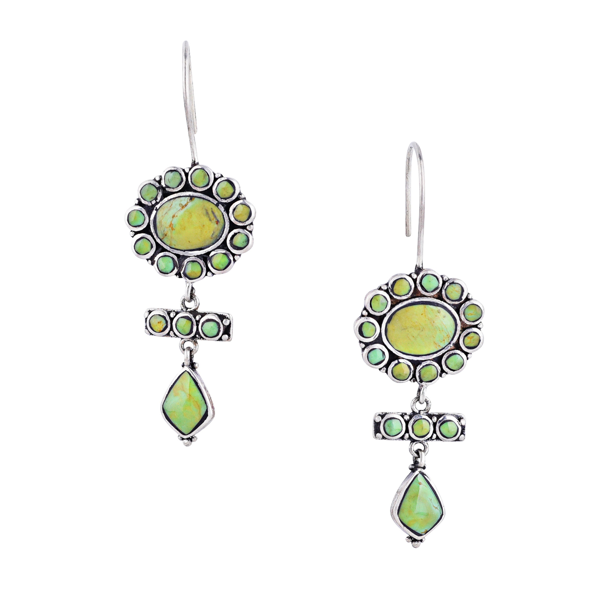 Cactus Moon Earrings