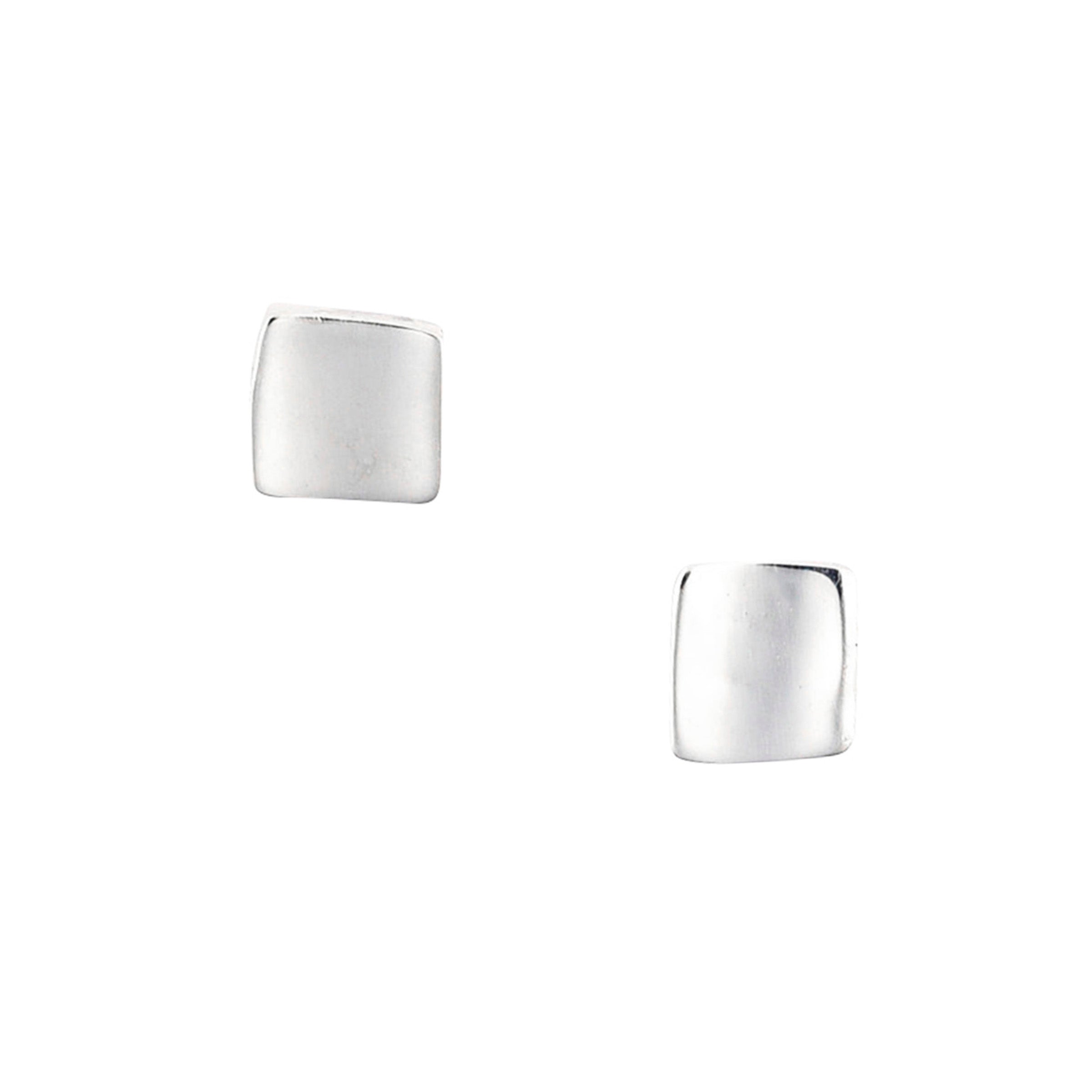 Simple Square Stud Earrings