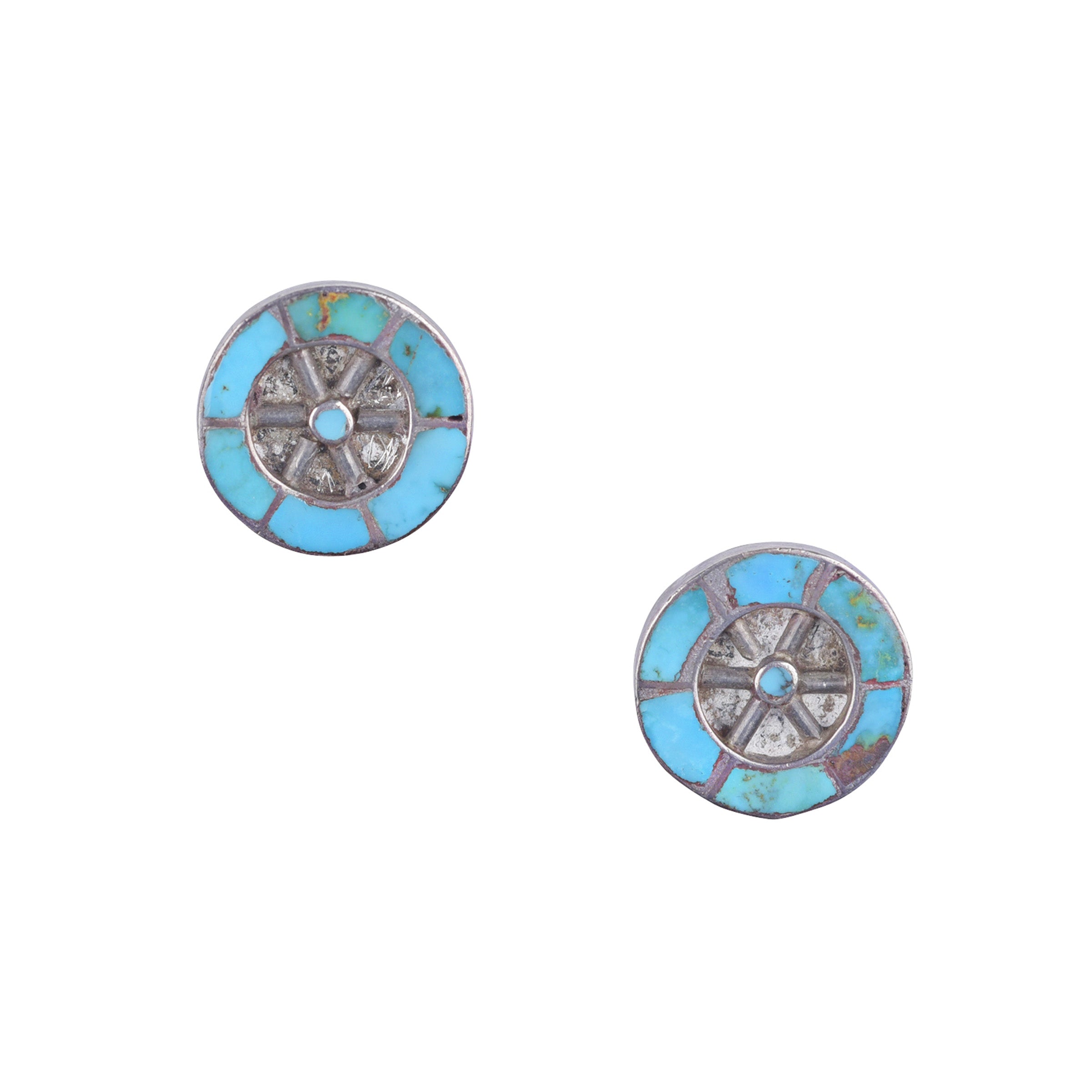 Vintage Wheel Earrings