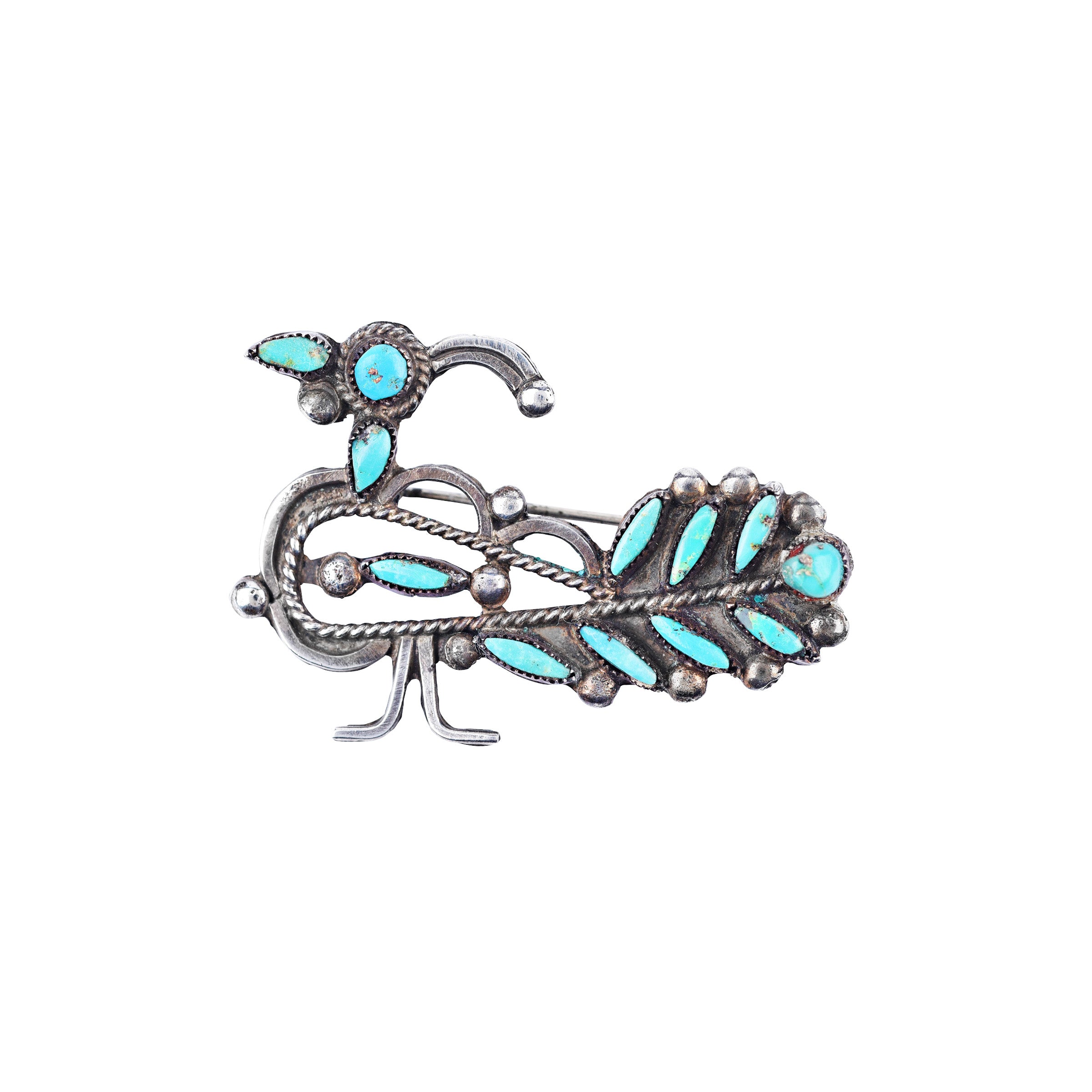 Vintage Zuni Bird Pin