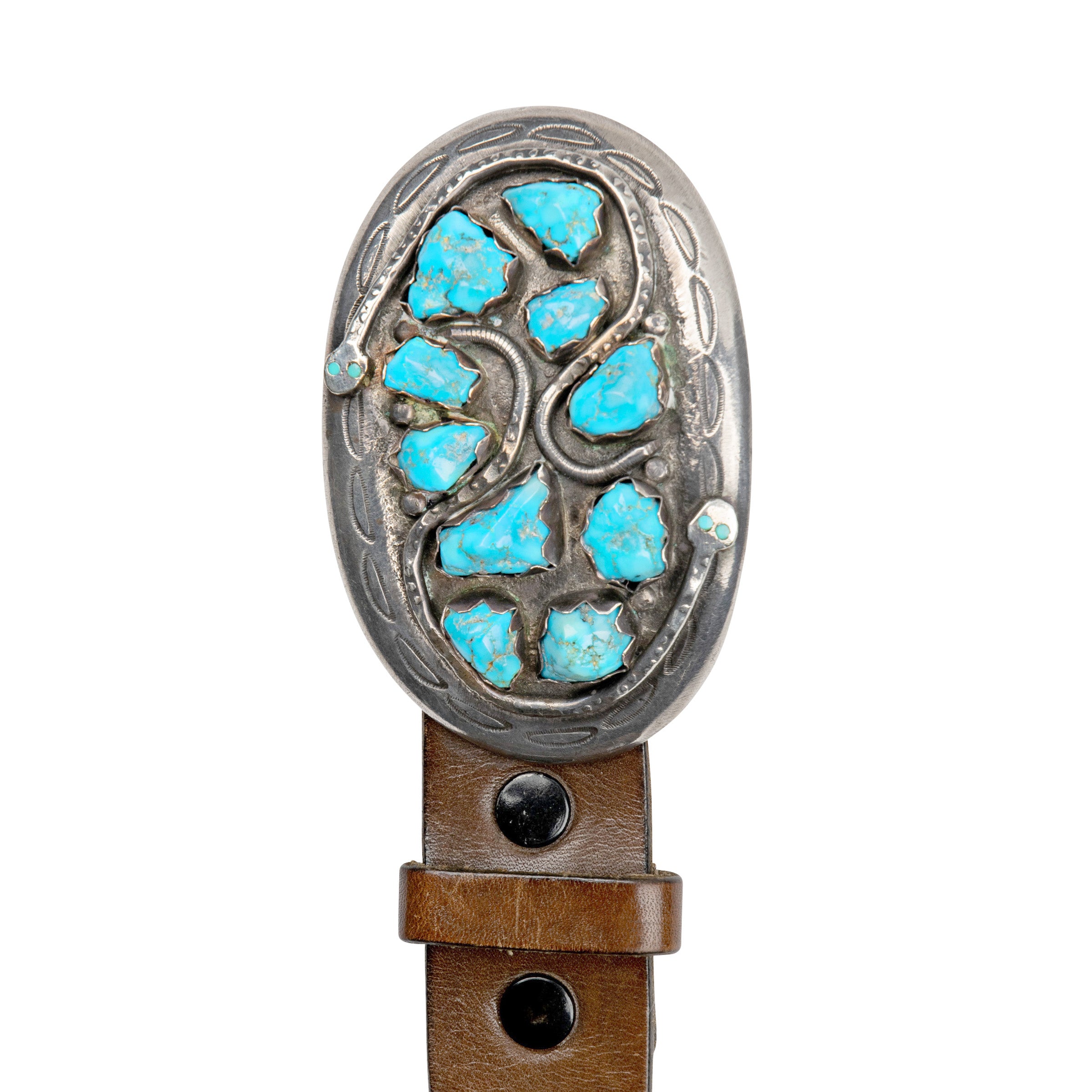 Vintage Effie Calabaza Snake Buckle and Strap