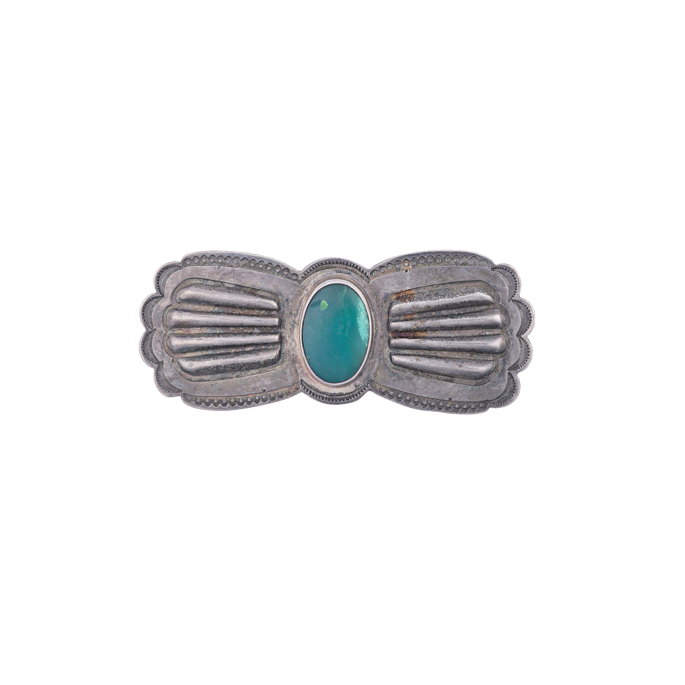 Vintage Green Turquoise Pin
