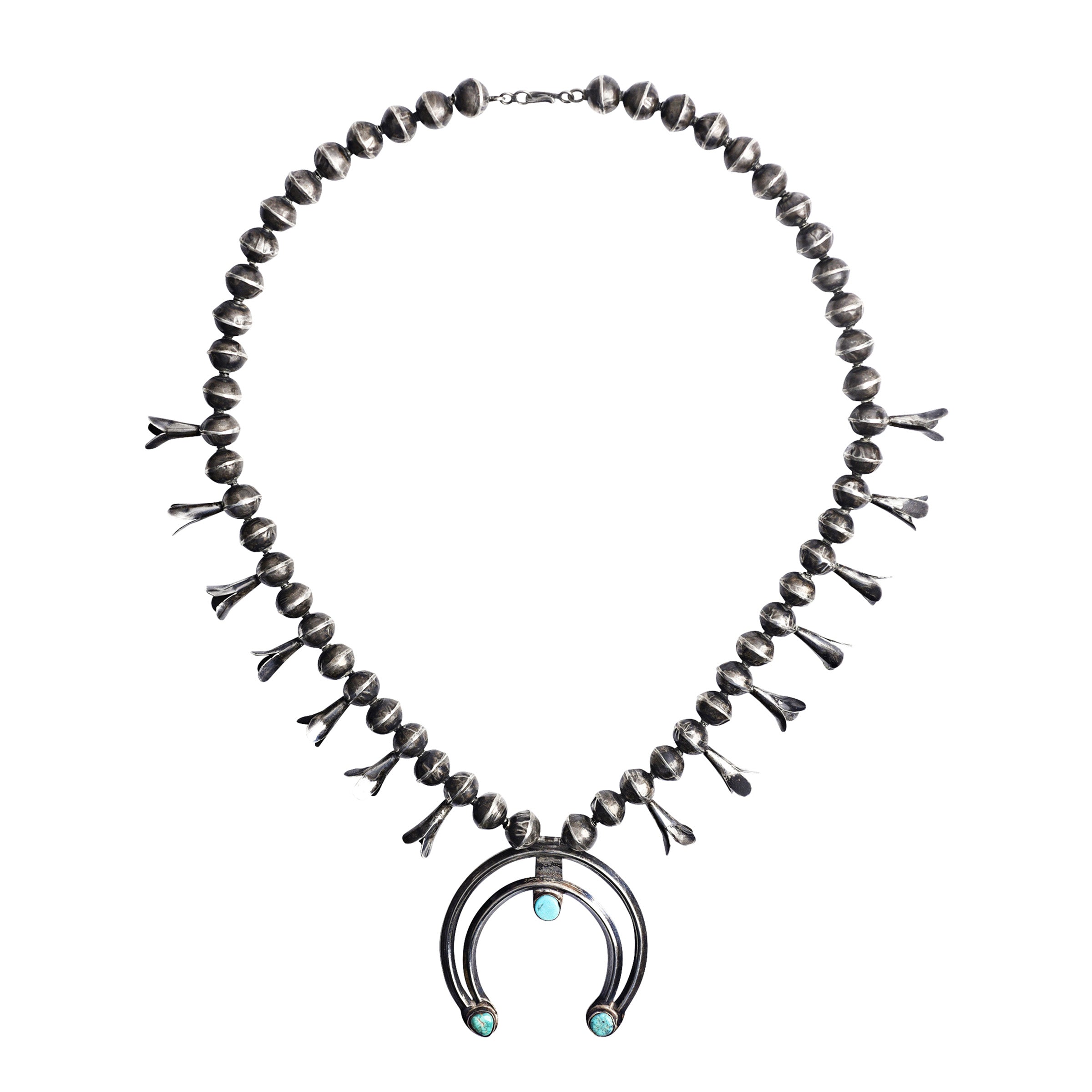 Vintage Squash Blossom Necklace