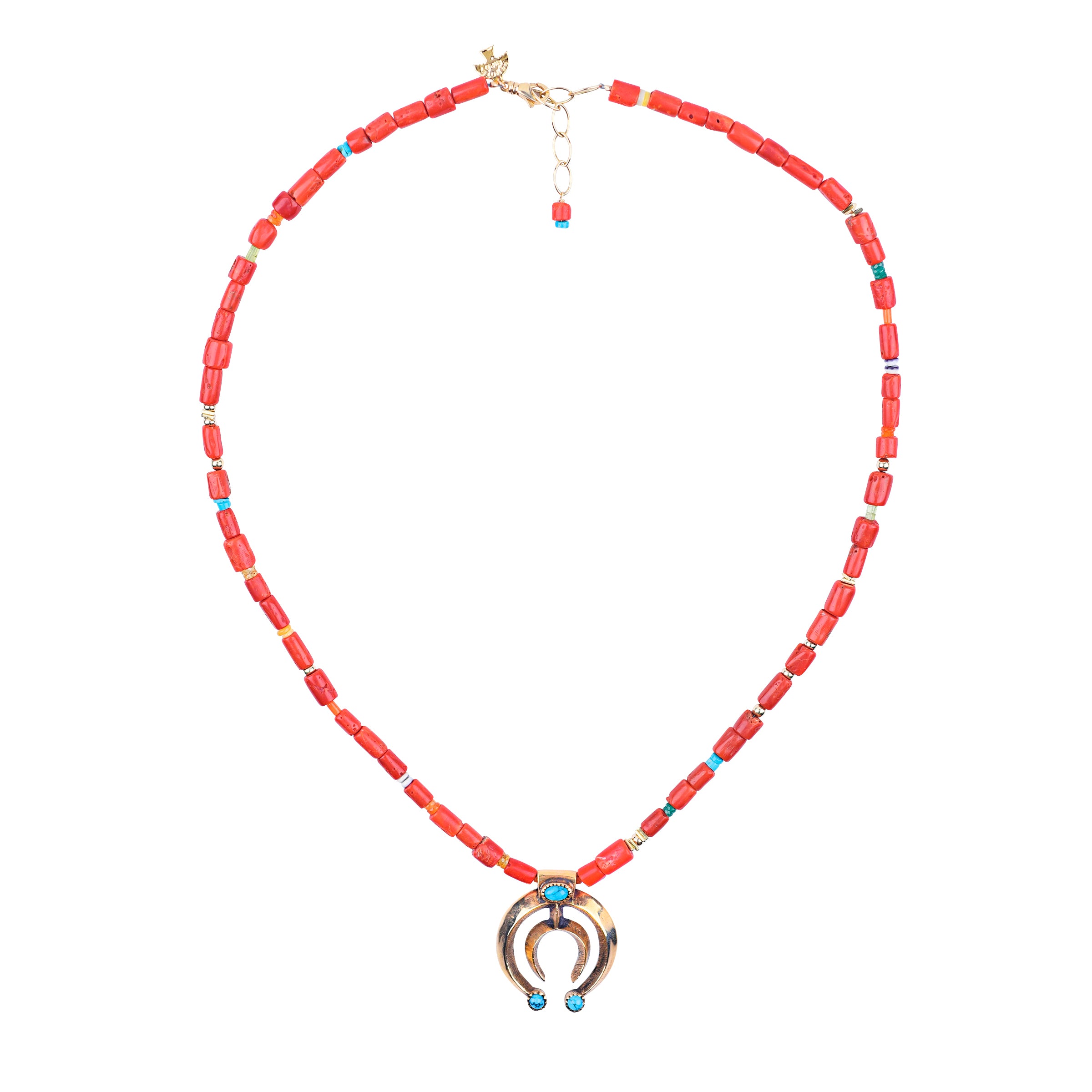 Coral Naja Necklace