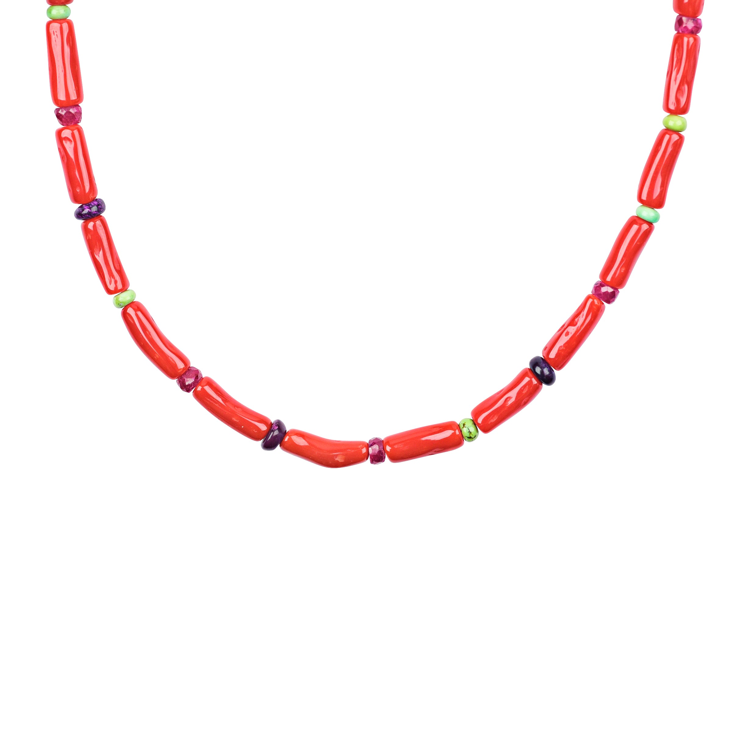 Coral Jemez Necklace
