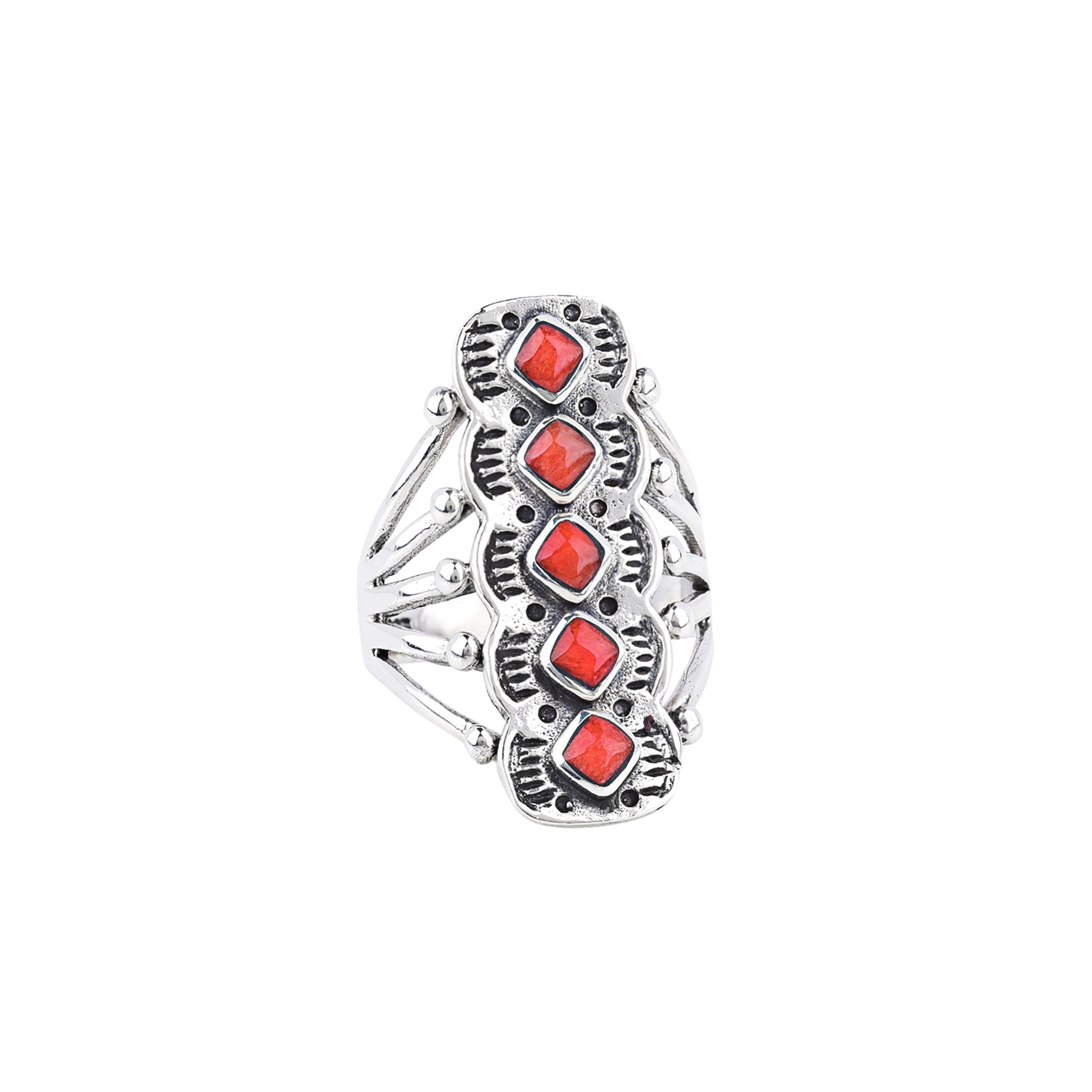 Nomad Triangle Row Ring