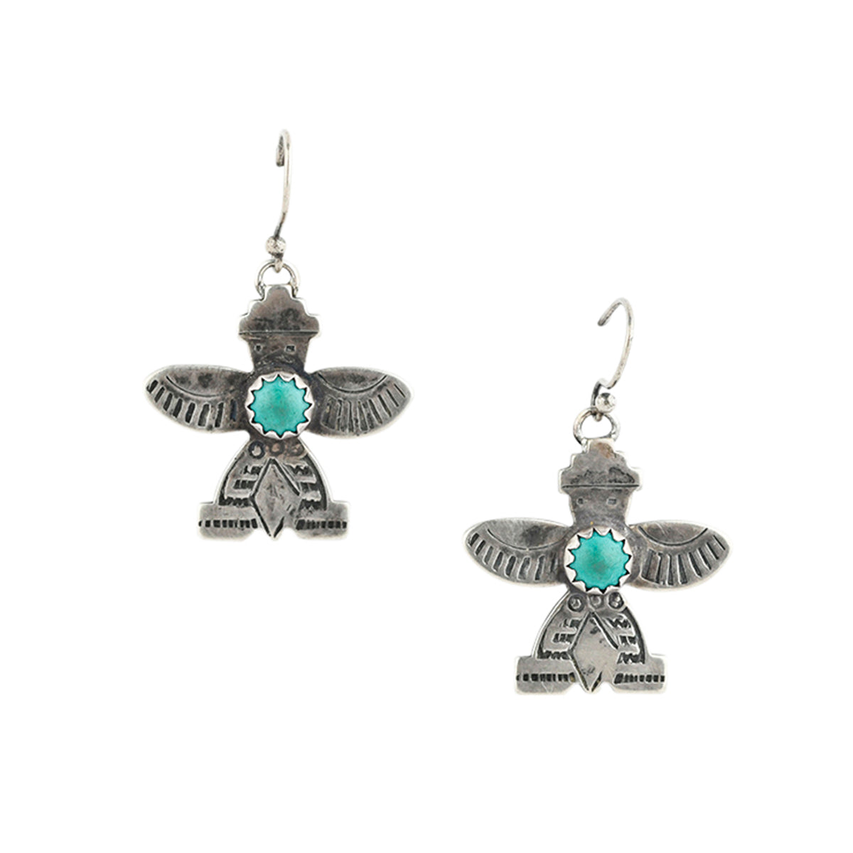 Vintage Navajo Knifewing Earrings (c.1950's)