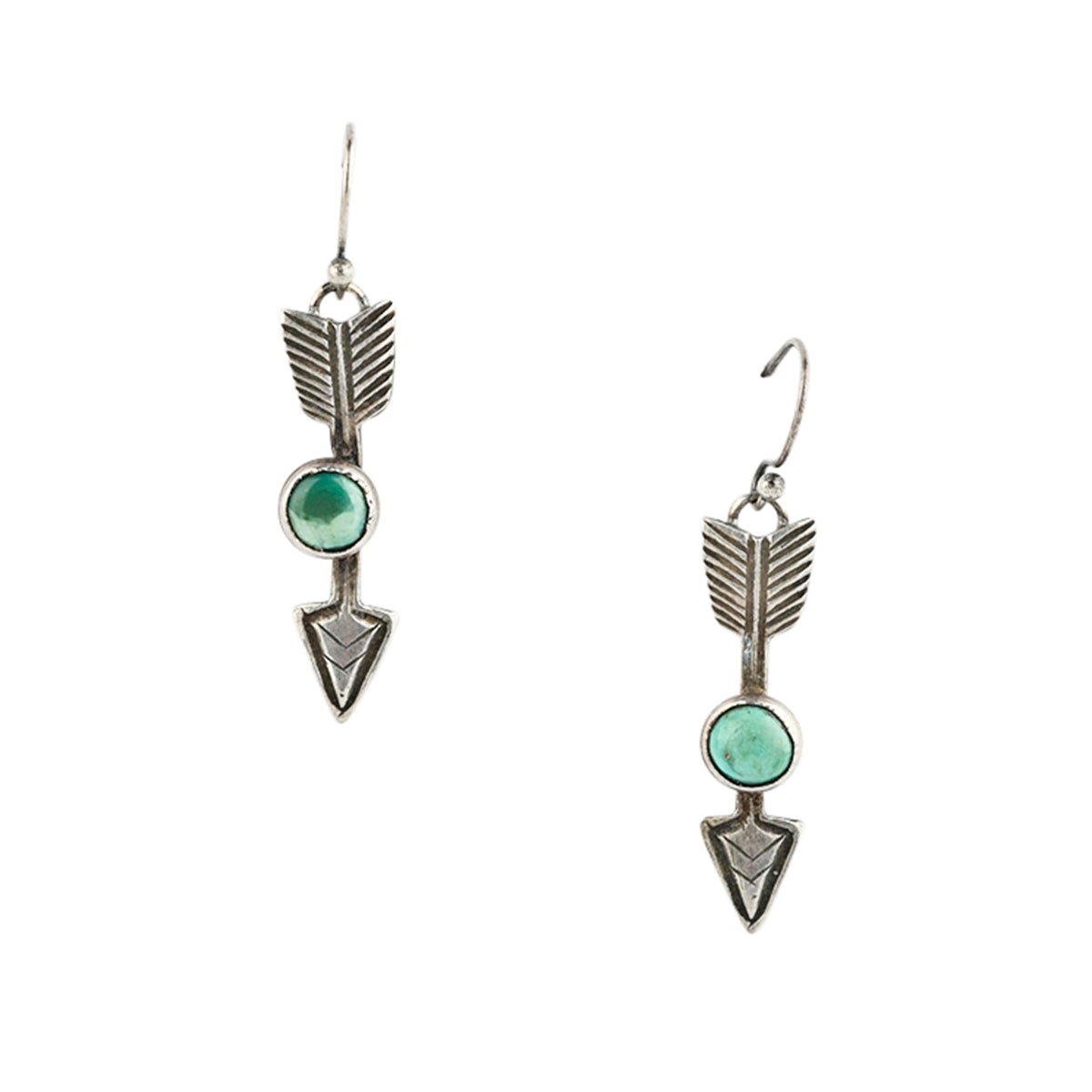 Vintage Navajo Arrow Earrings (c. 1940's)