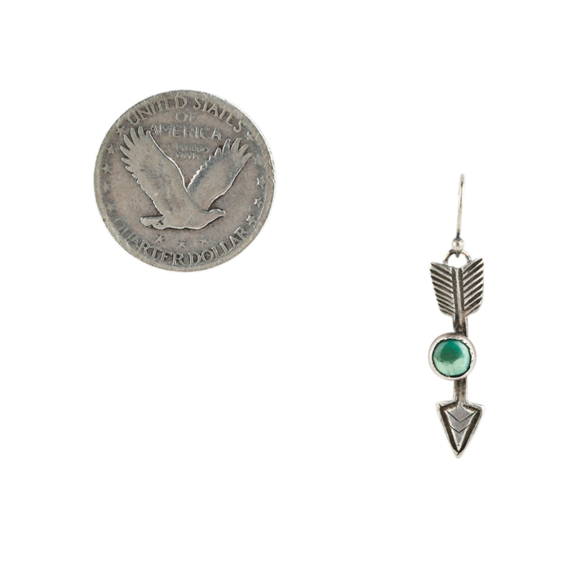 Vintage Navajo Arrow Earrings (c. 1940's)