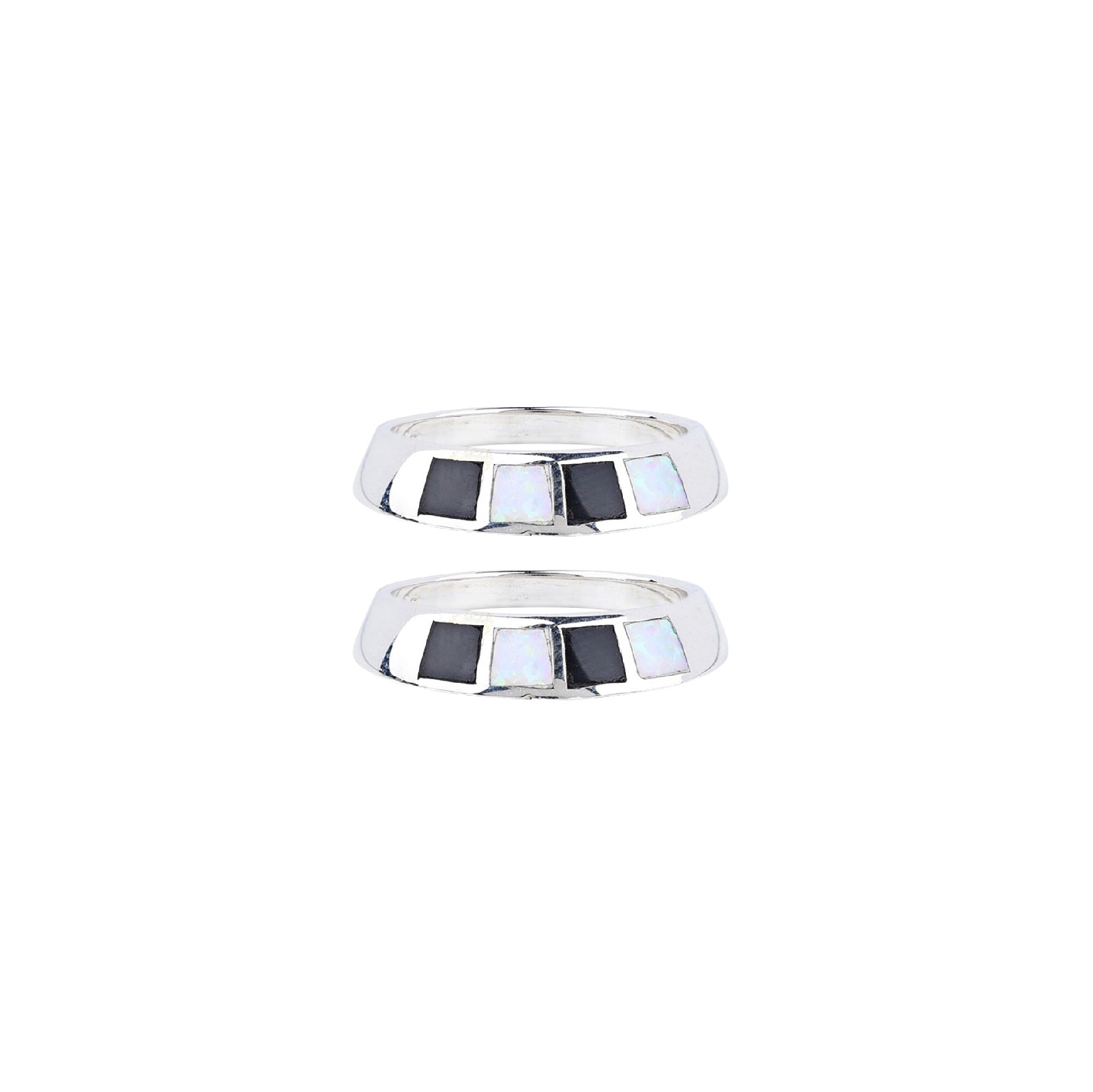 Four Corners Ring Set