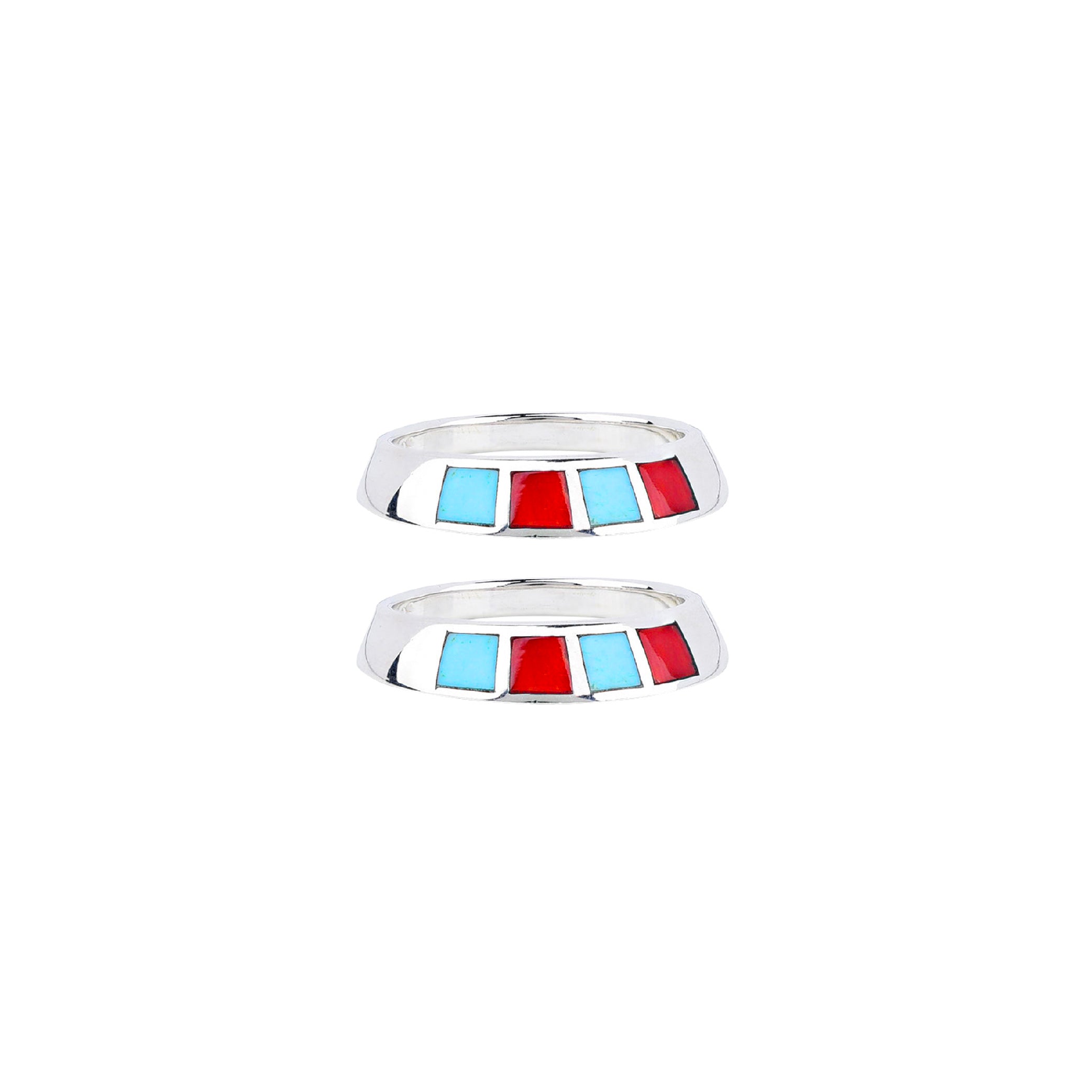 Four Corners Ring Set