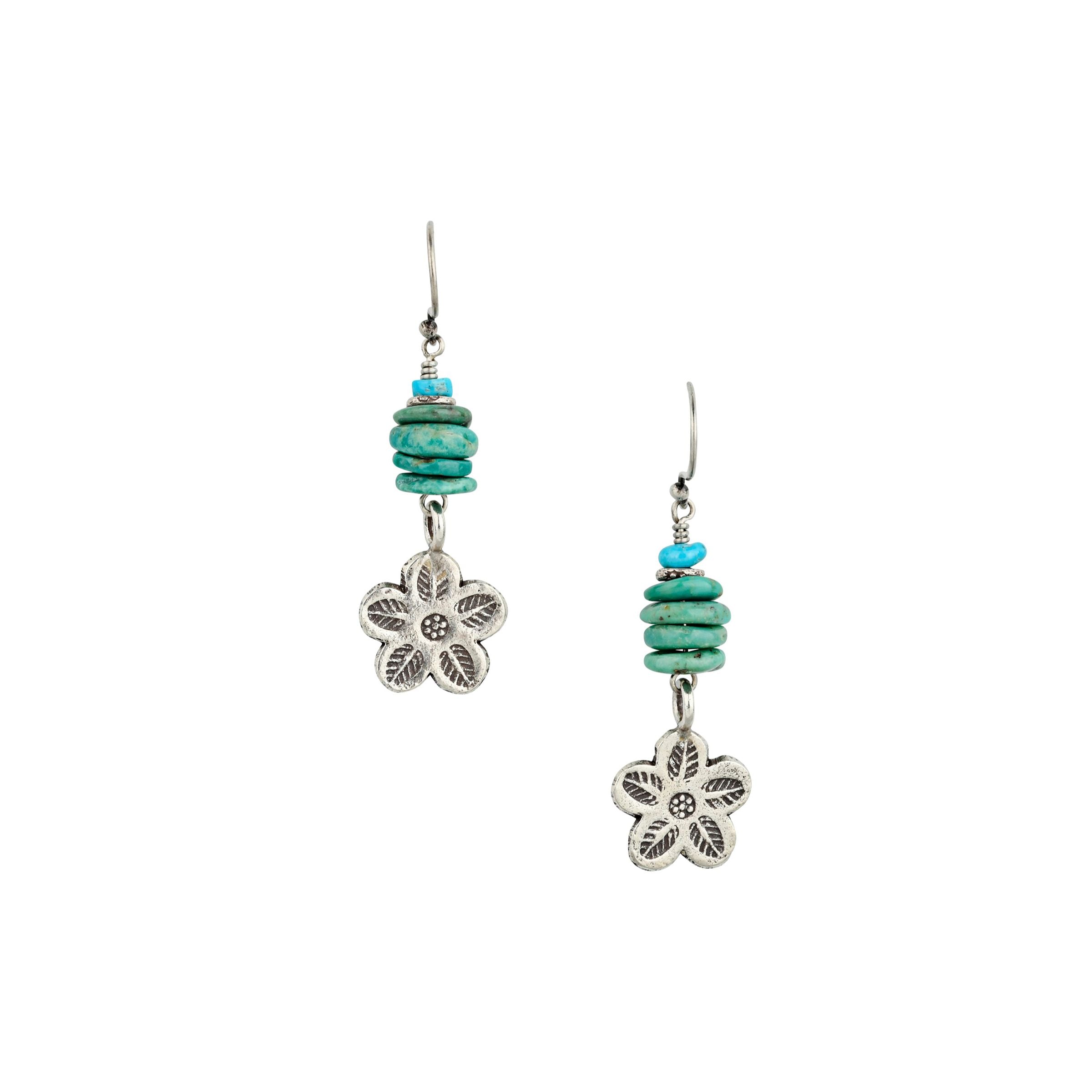 Cactus Blossom Drop Earrings