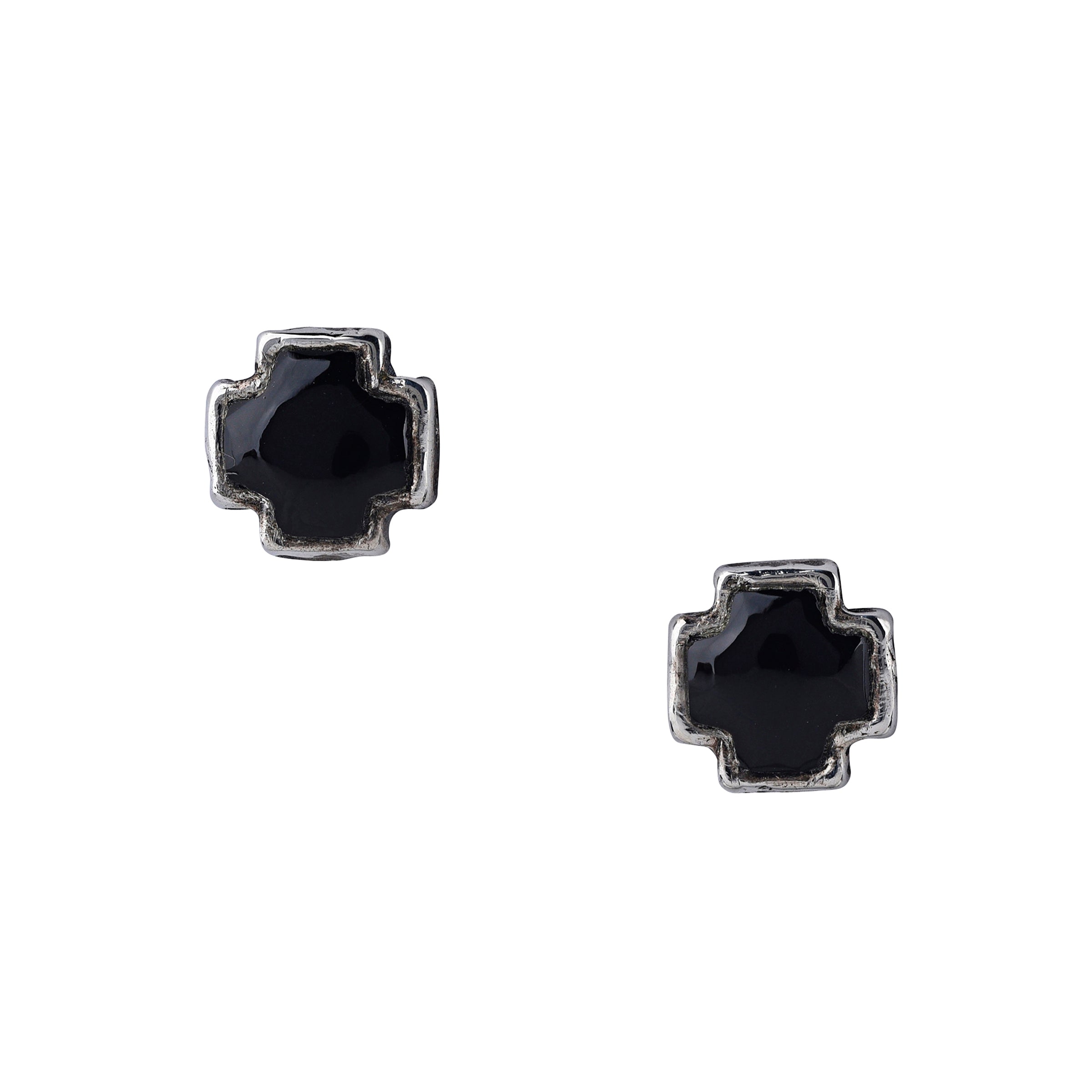 Lucky Cross Stud Earrings