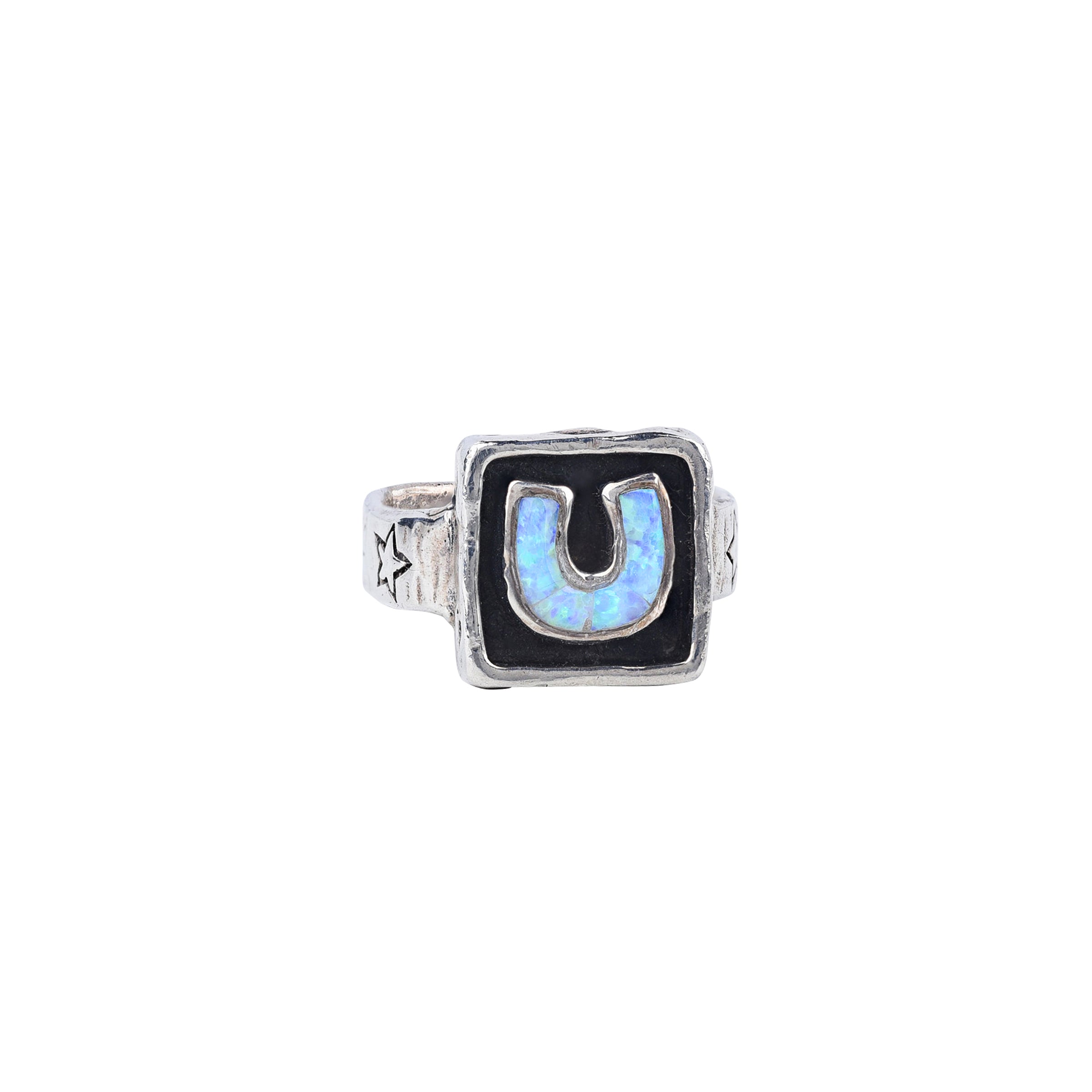 Small Lucky Horseshoe Ring