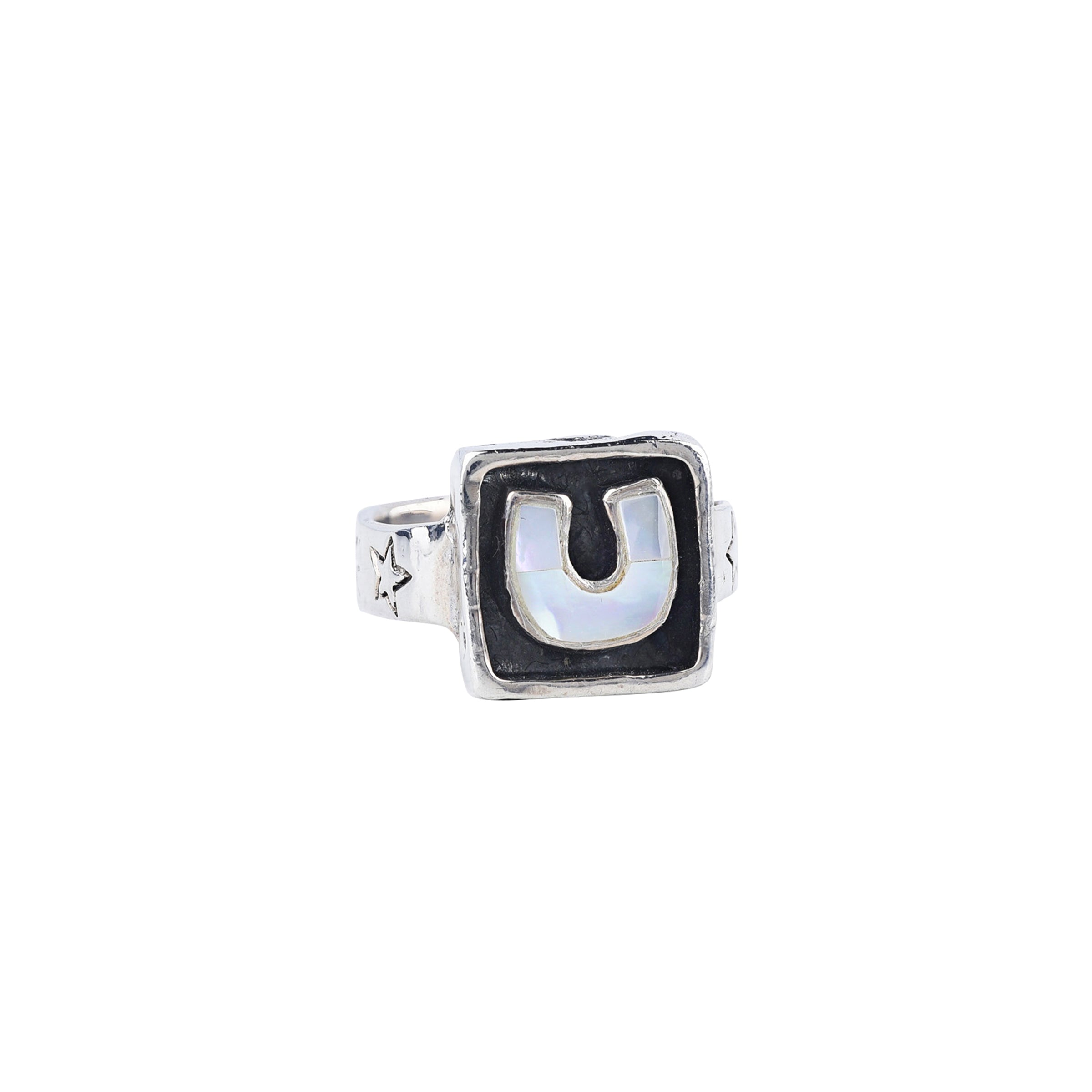 Small Lucky Horseshoe Ring