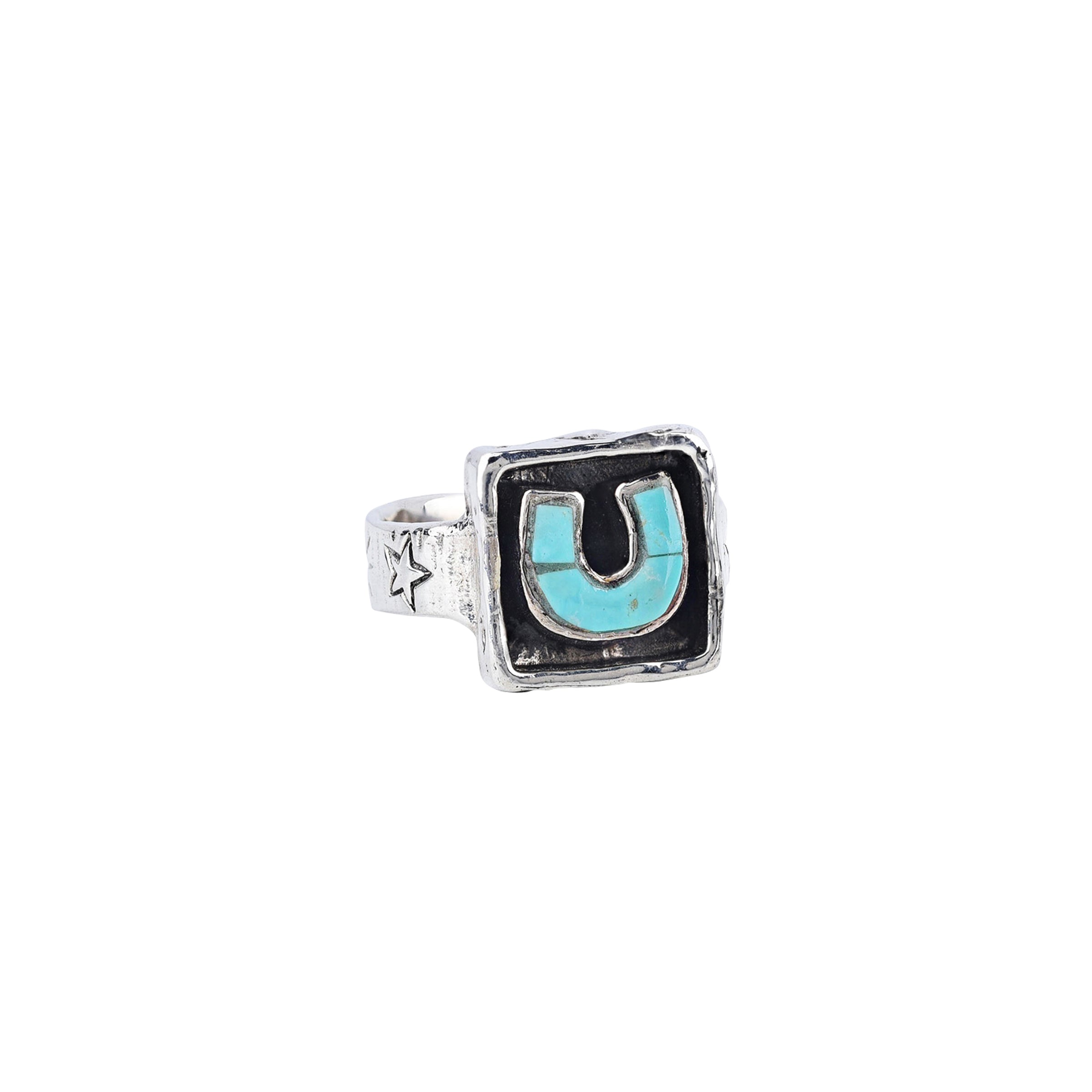 Small Lucky Horseshoe Ring