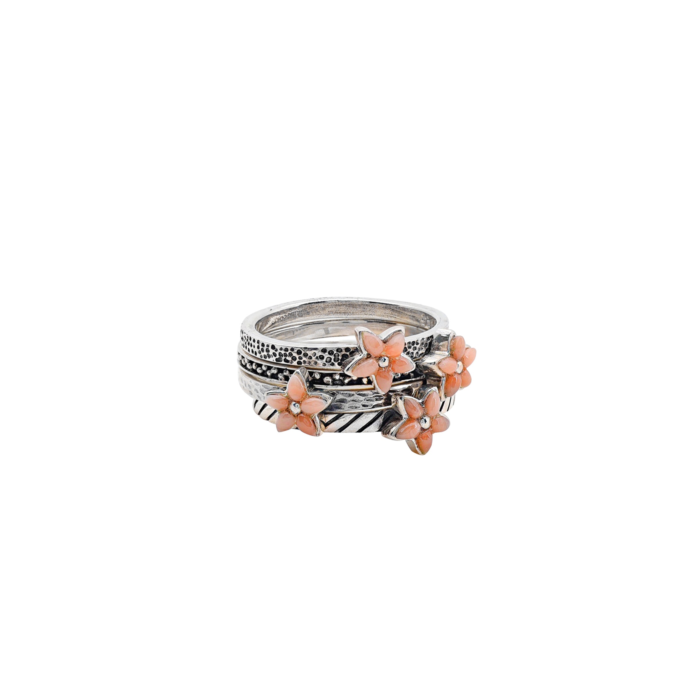 Bouquet Stacked Ring