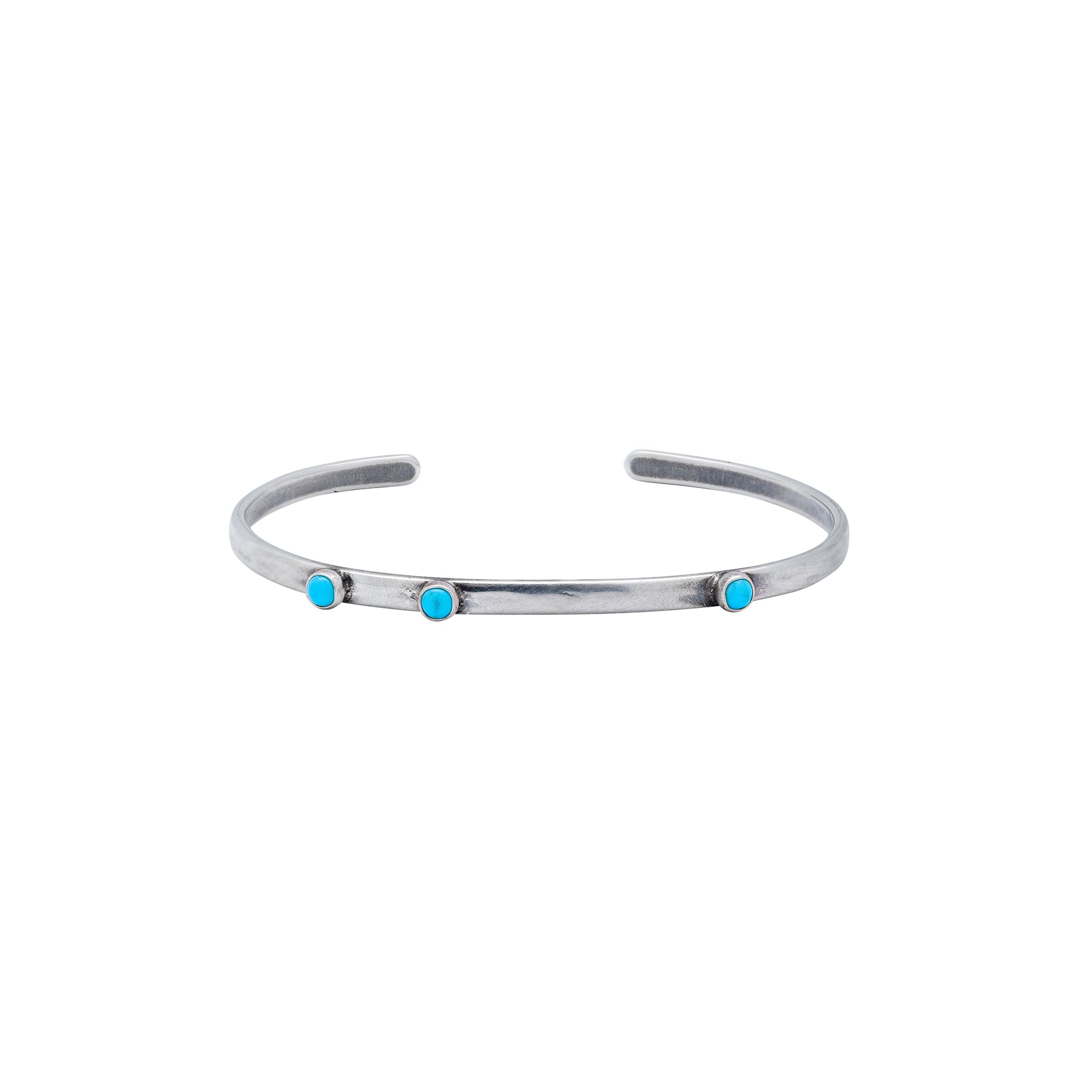 Dennis Hogan Turquoise Trio Cuff