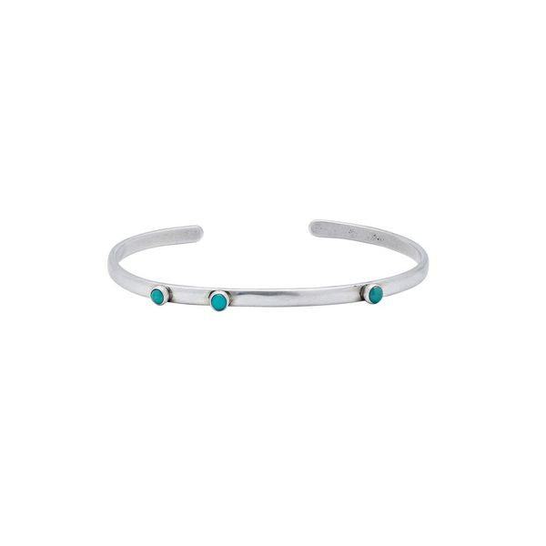 Dennis Hogan Turquoise Trio Cuff