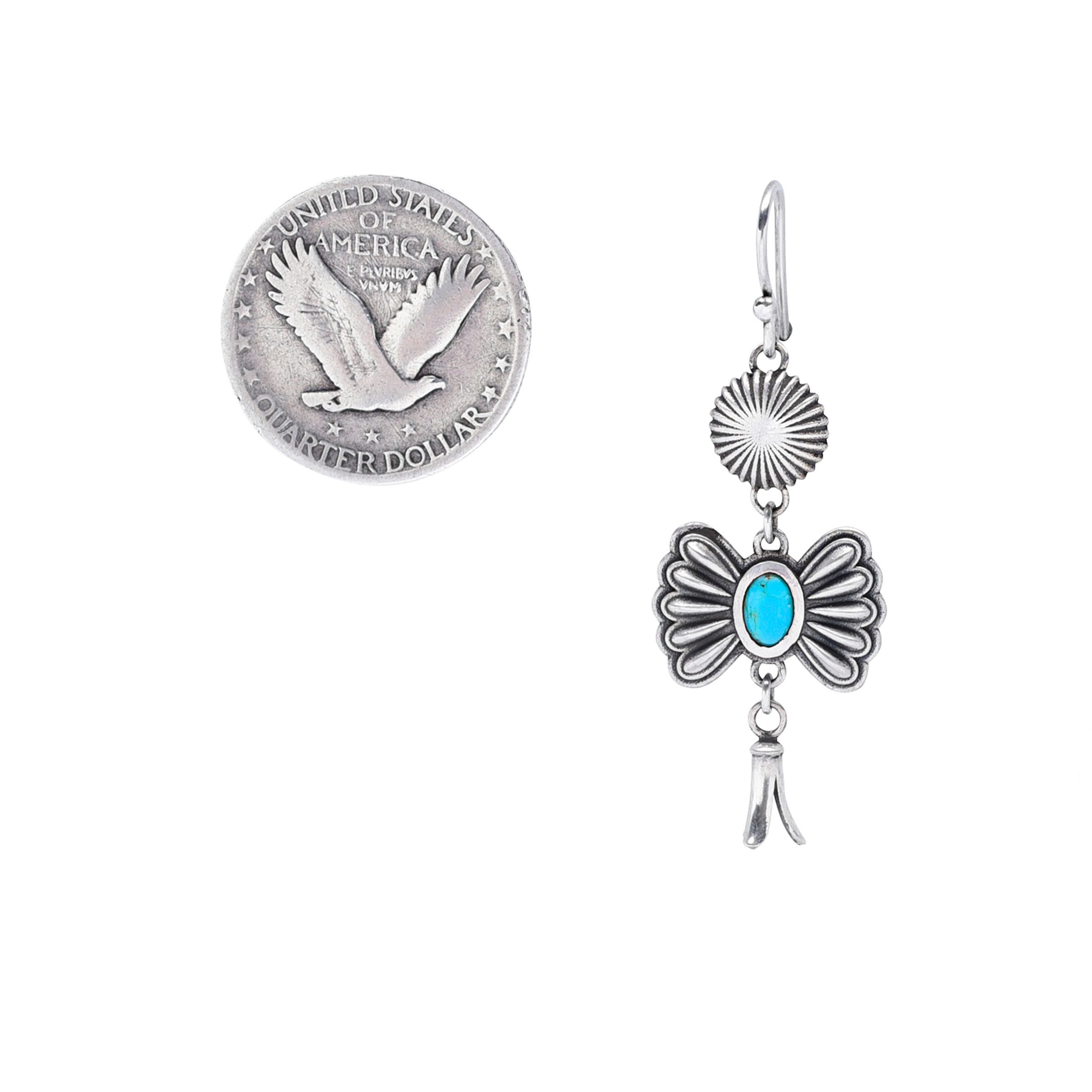 Dennis Hogan Butterfly Blossom Earrings