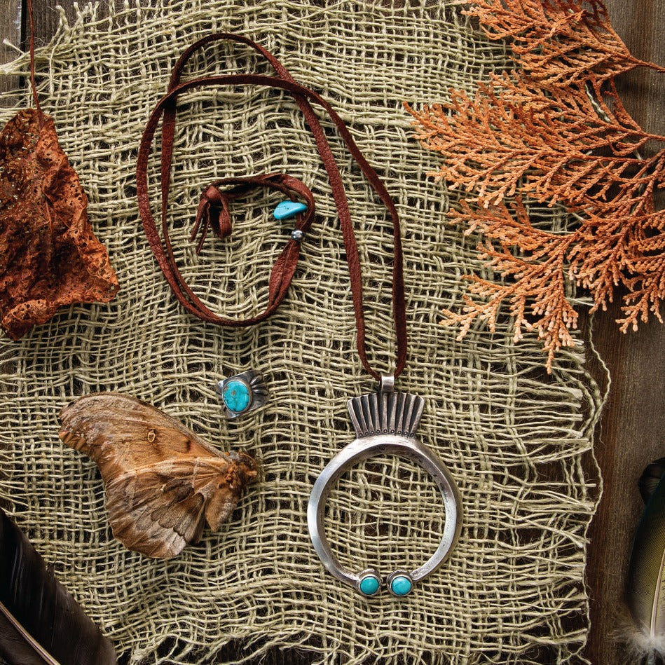Jesse Robbins Ingot Naja Necklace