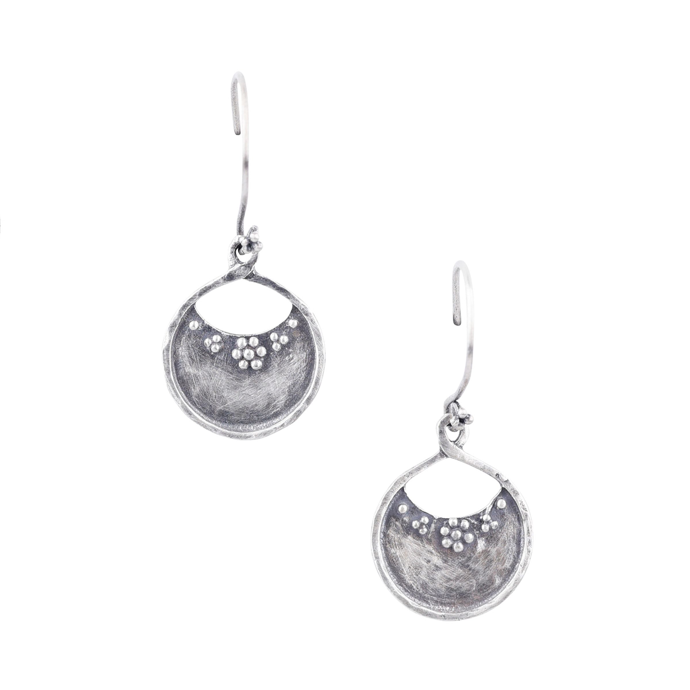 Silver Bouquet Earrings