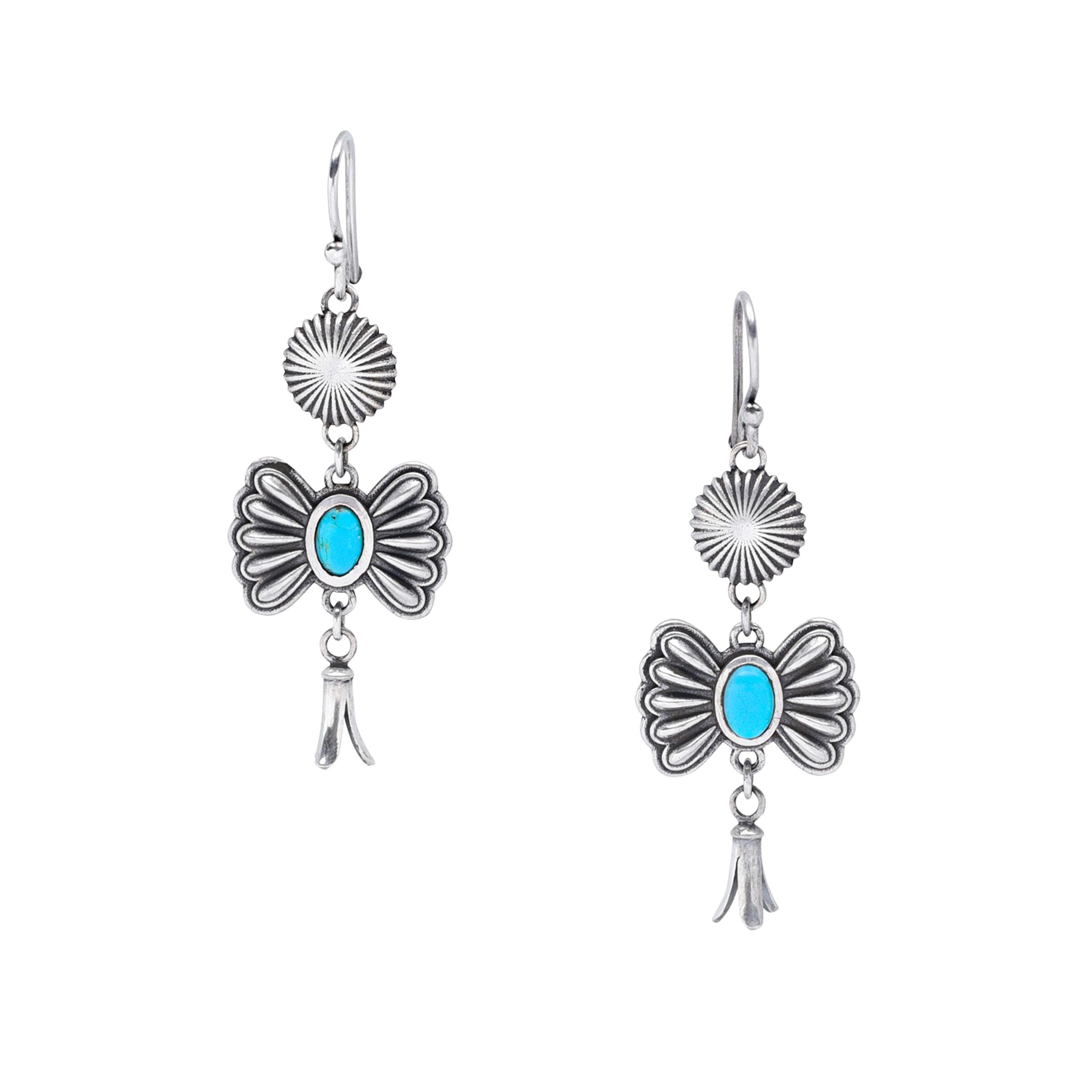 Dennis Hogan Butterfly Blossom Earrings
