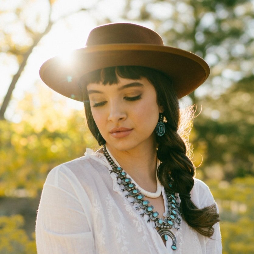 Vintage Zuni Petit Point Earrings, c. 1950's